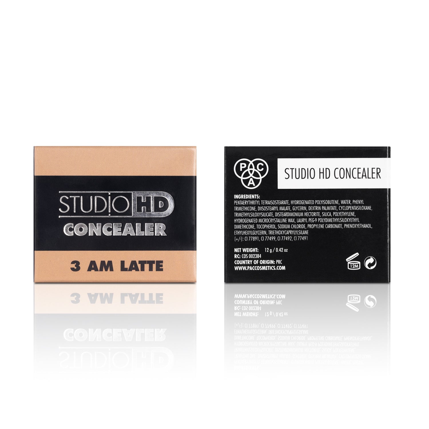 PAC Cosmetics Studio HD Concealer (12 gm) #Color_3 AM Latte