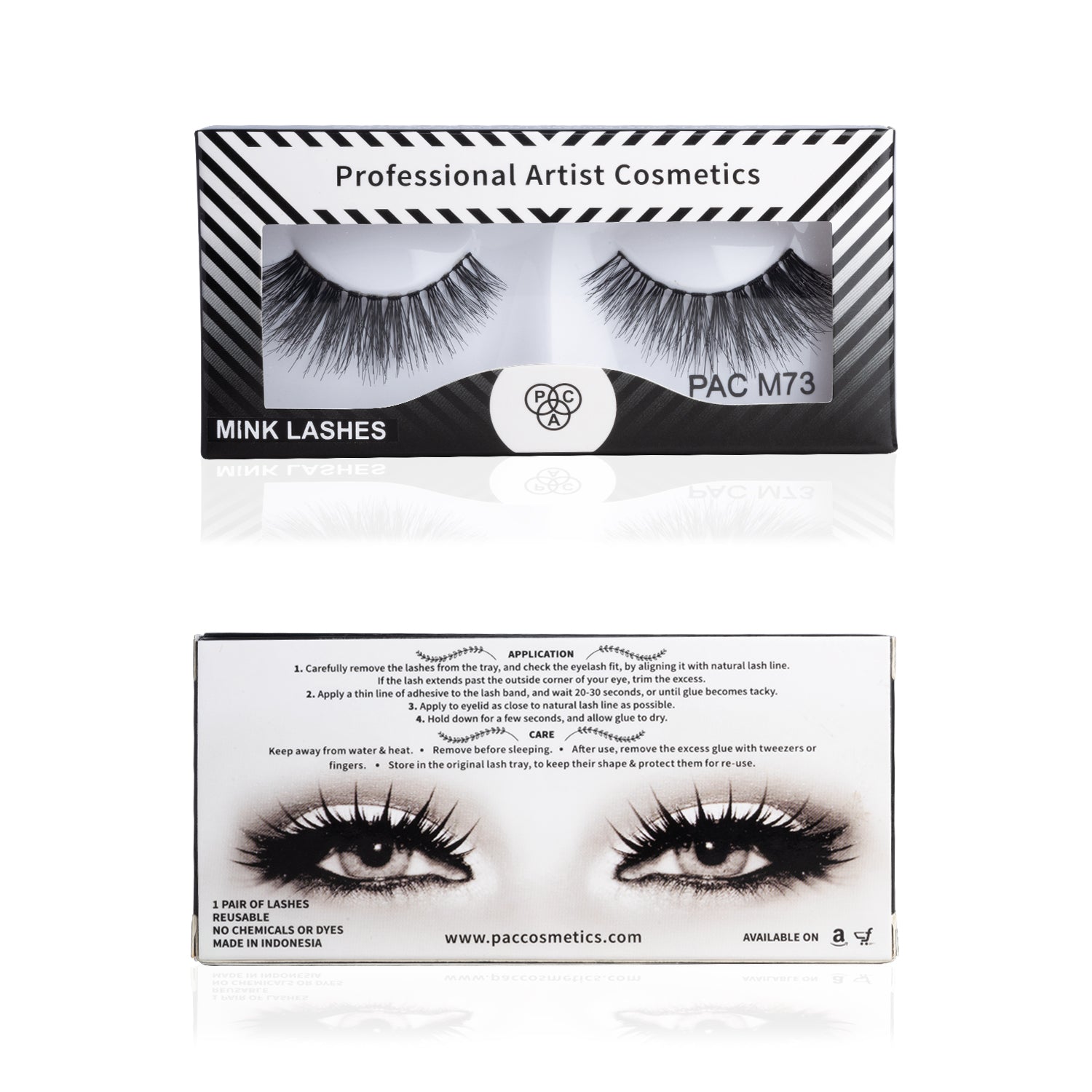 PAC Cosmetics Faux Mink Lash (1 Pair) #Color_M73