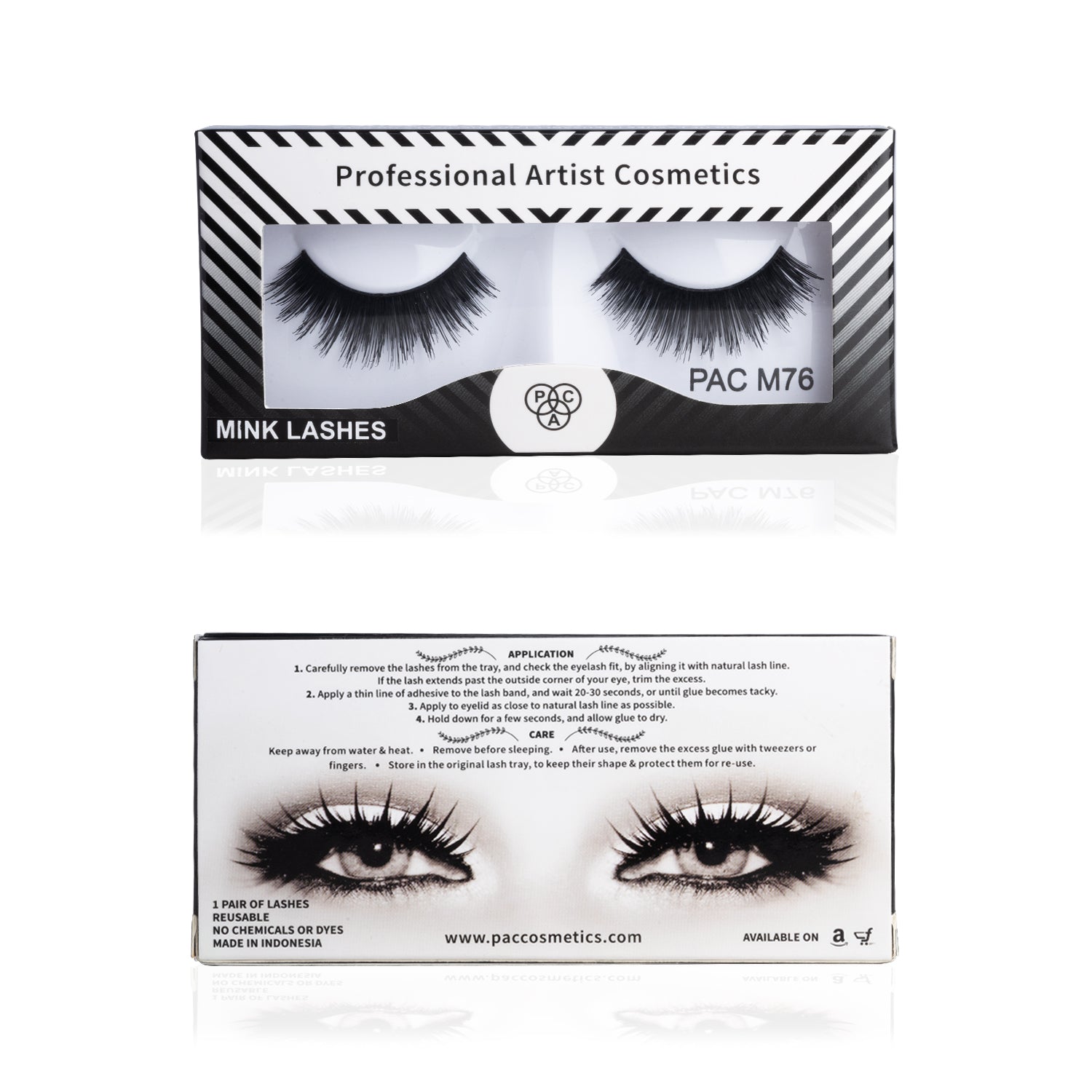 PAC Cosmetics Faux Mink Lash (1 Pair) #Color_M76