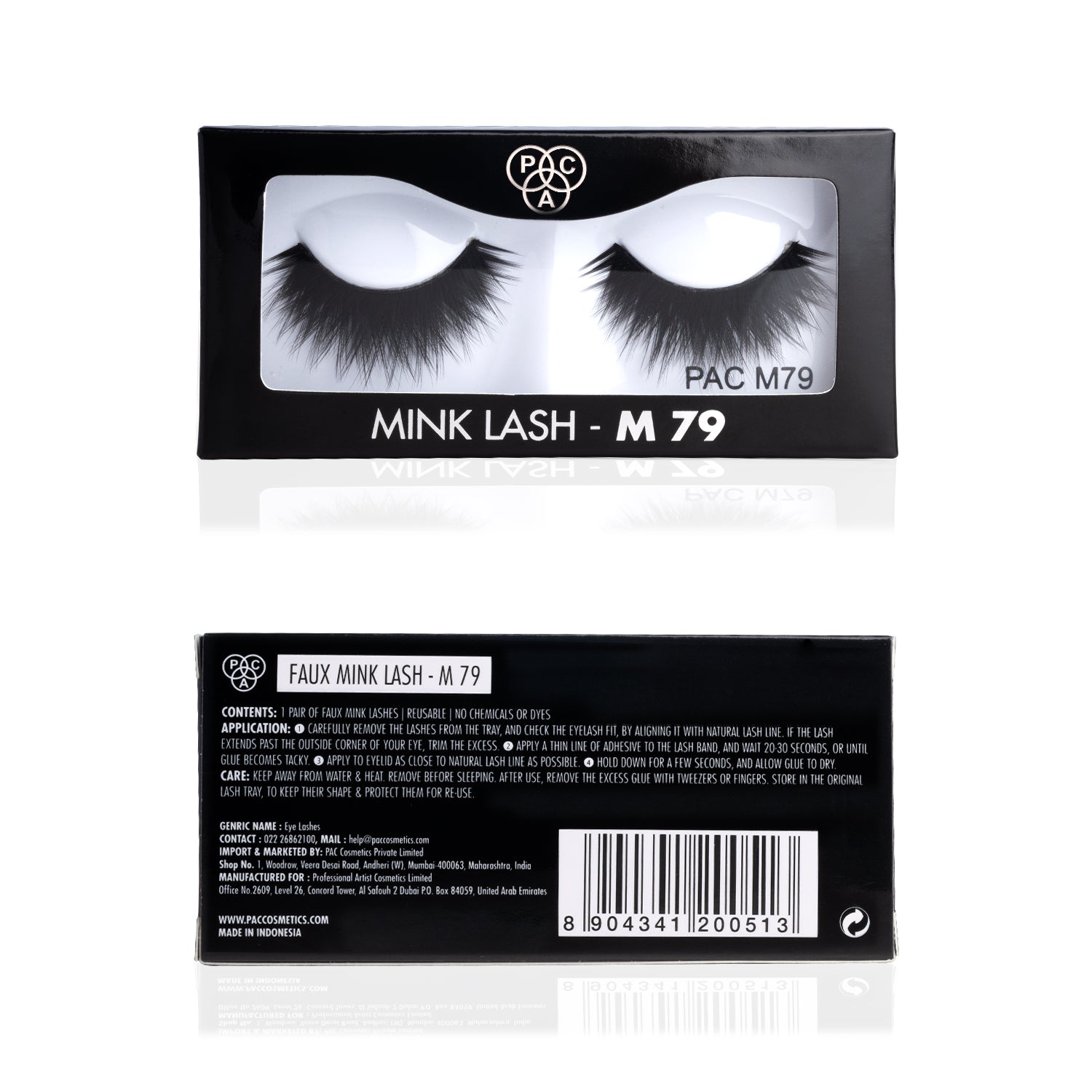 PAC Cosmetics Faux Mink Lash (1 Pair) #Color_M79