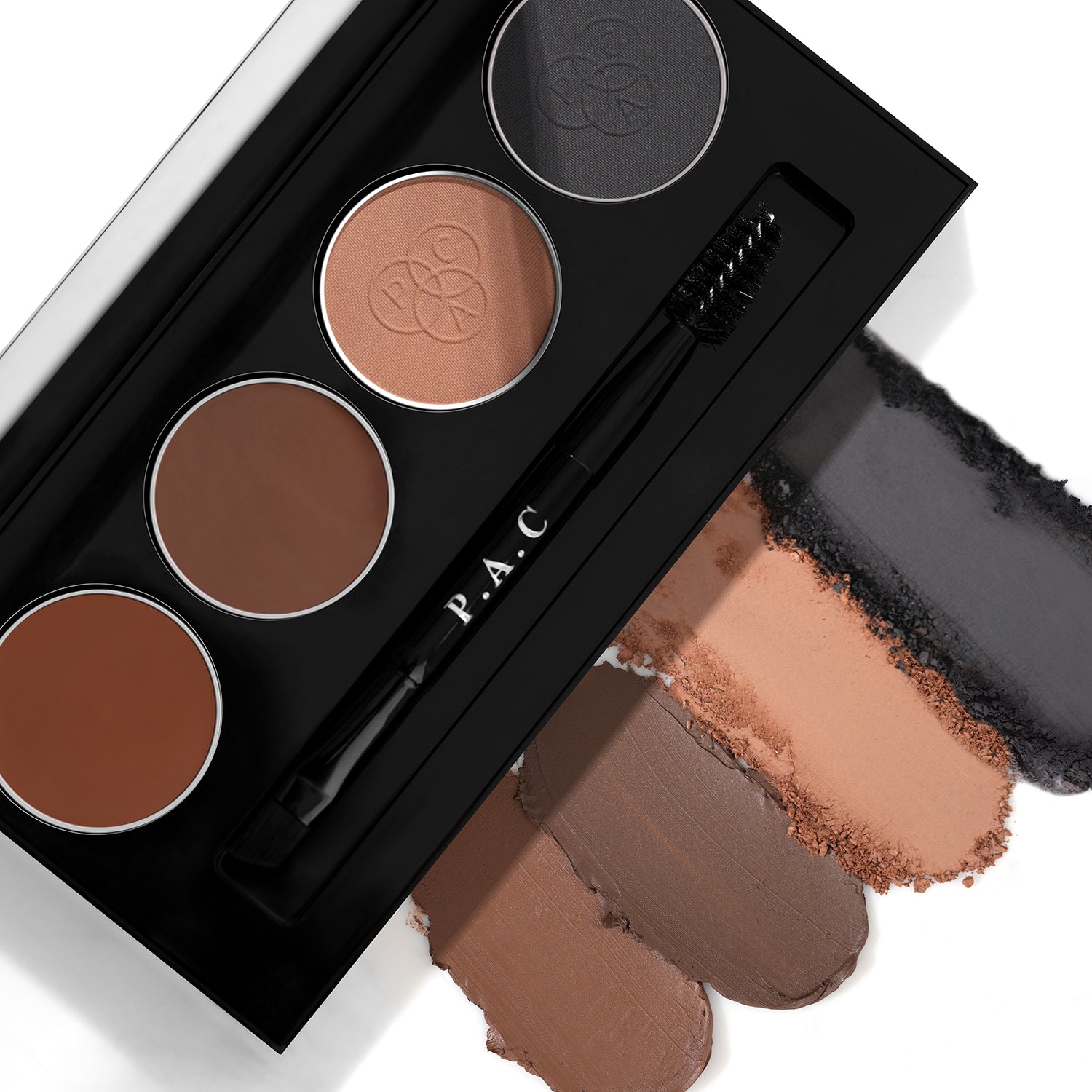 PAC Cosmetics SuperBrowww Palette X4 (2 gm) #Color_Brow Binge