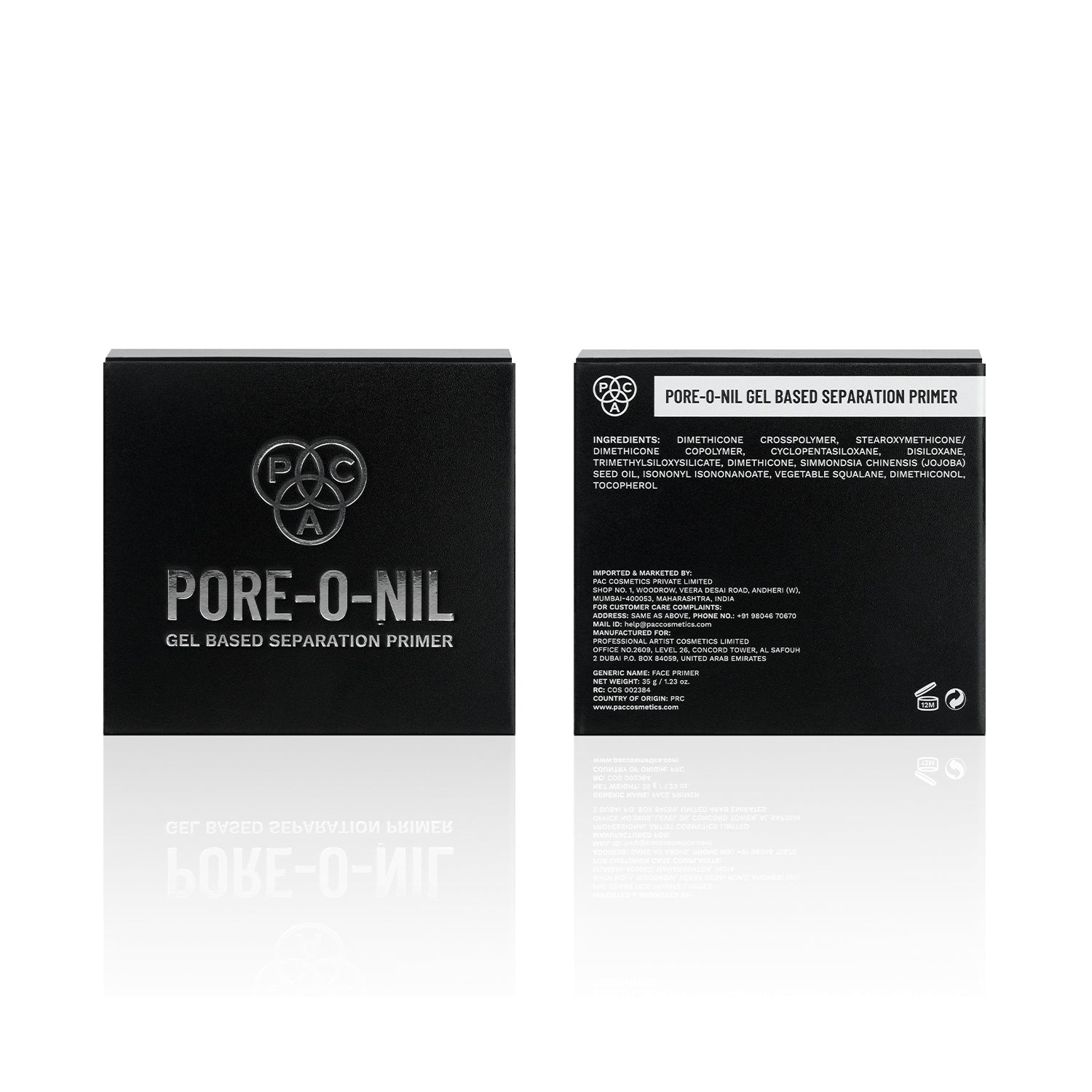 PAC Cosmetics Pore-O-Nill Separation Primer (35 gm) (Gel Based)