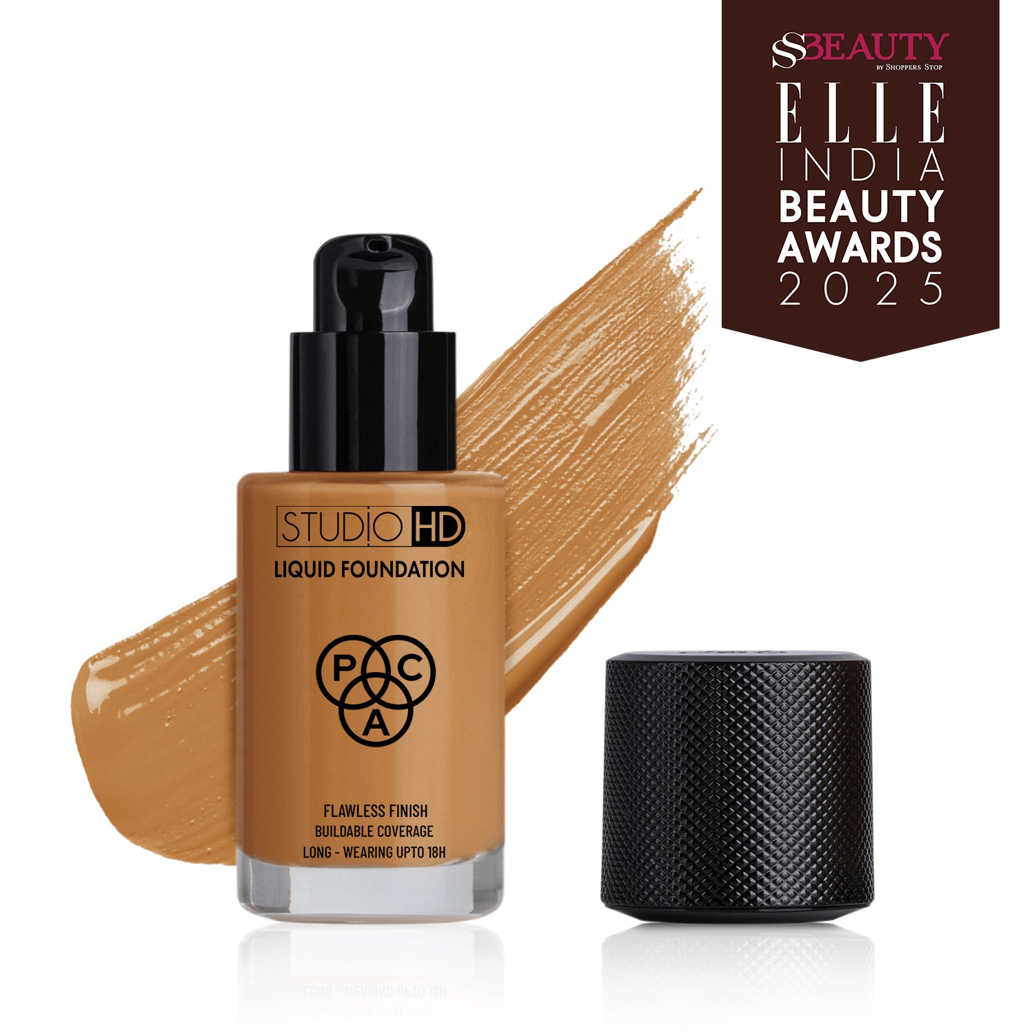 PAC Cosmetics Studio HD Liquid Foundation (28 ml) #Color_4