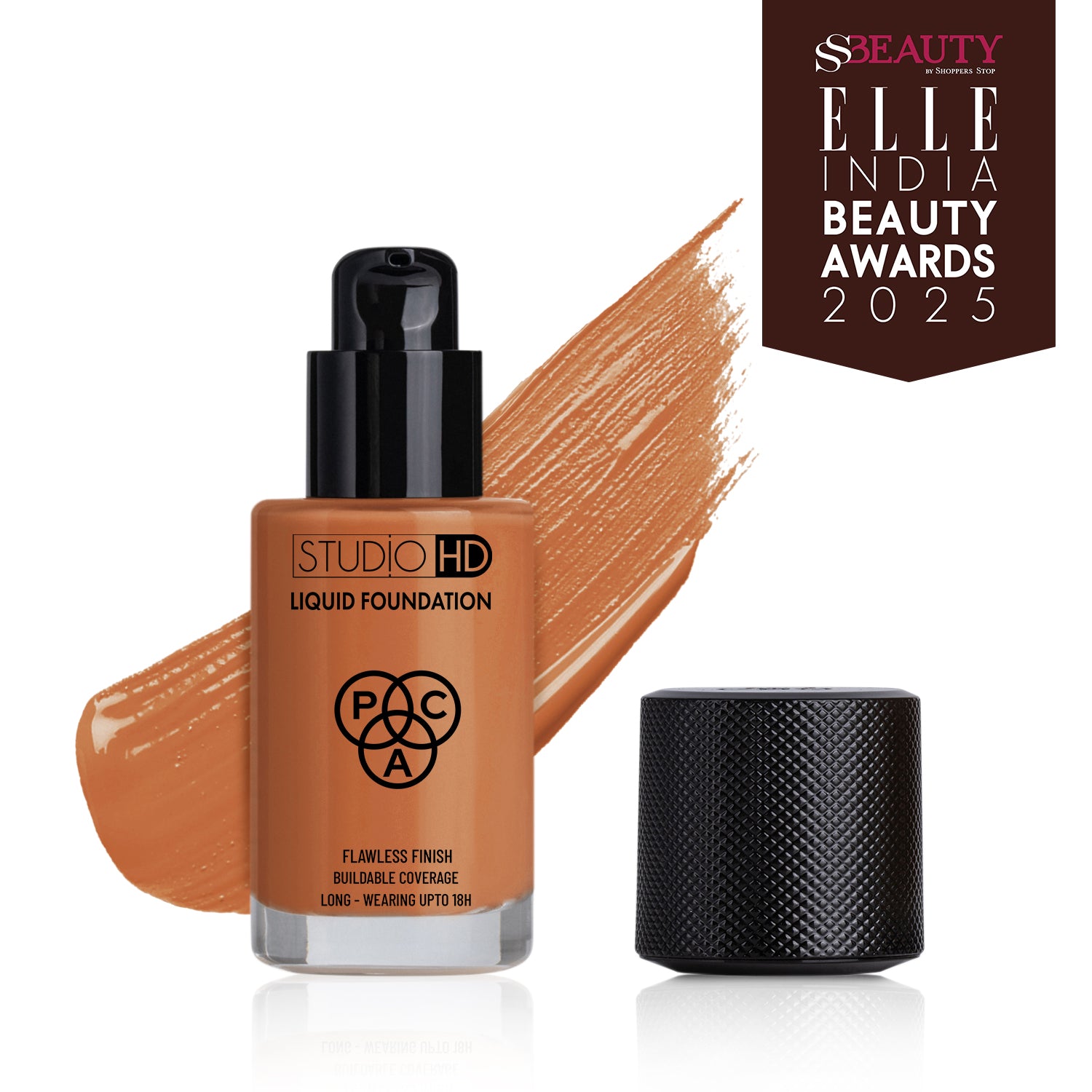 PAC Cosmetics Studio HD Liquid Foundation (28 ml) #Color_4.7