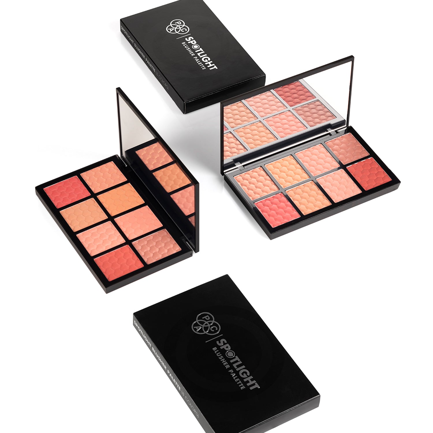 PAC Cosmetics Spotlight Blusher Palette X8 (5.6 gm)