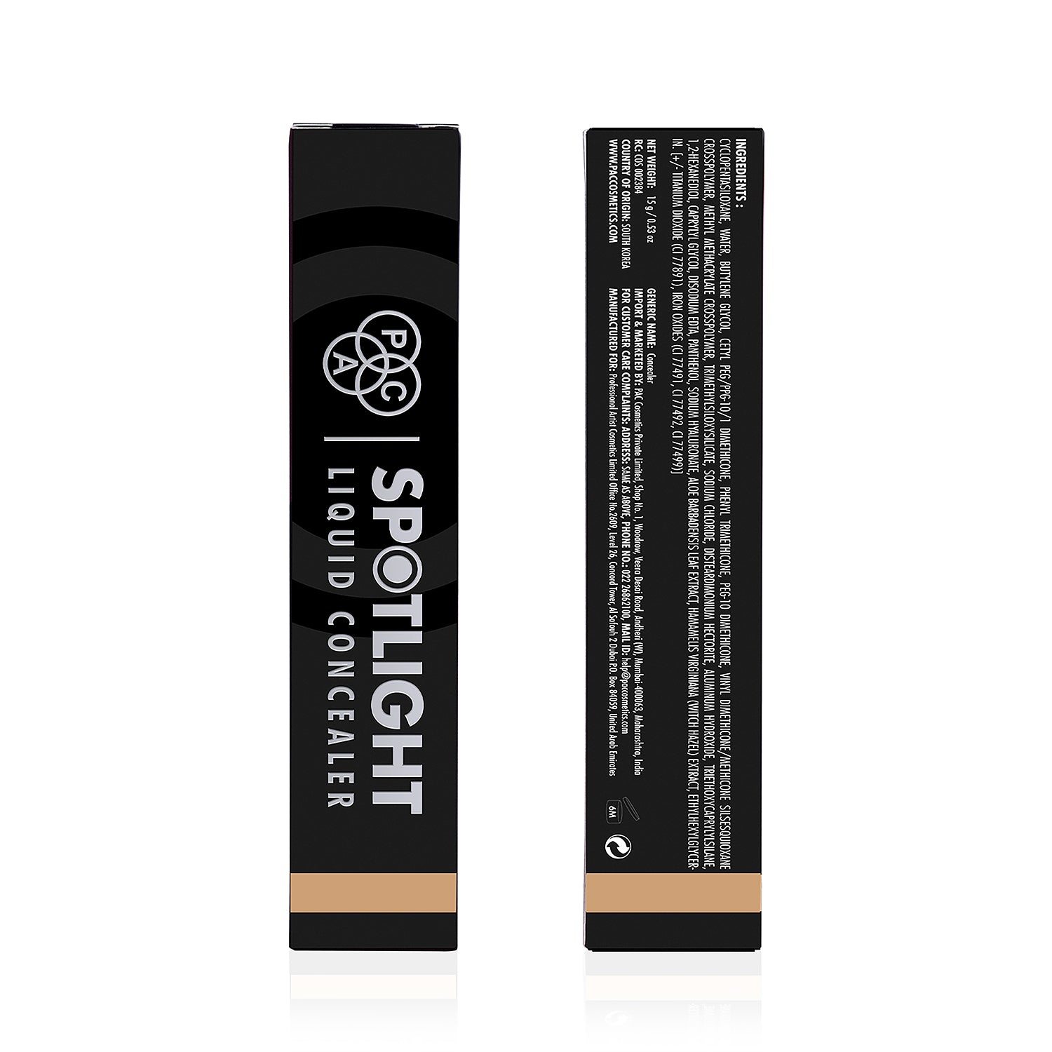 PAC Cosmetics Spotlight Liquid Concealer (15 gm) #Color_07 (Nutcracker)