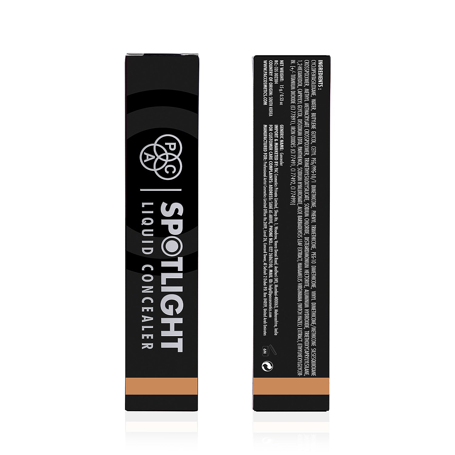 PAC Cosmetics Spotlight Liquid Concealer (15 gm) #Color_10 (Mocha)