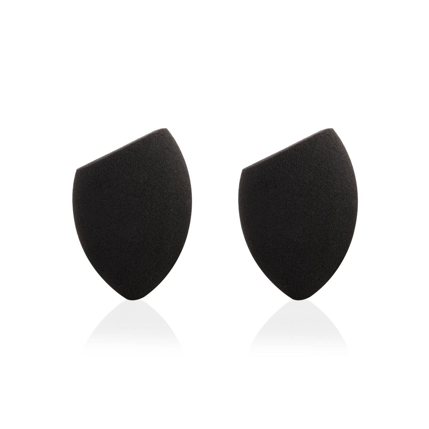 PAC Cosmetics Mini Sponge Set (Olive Cut) (Black) (2 Pc)