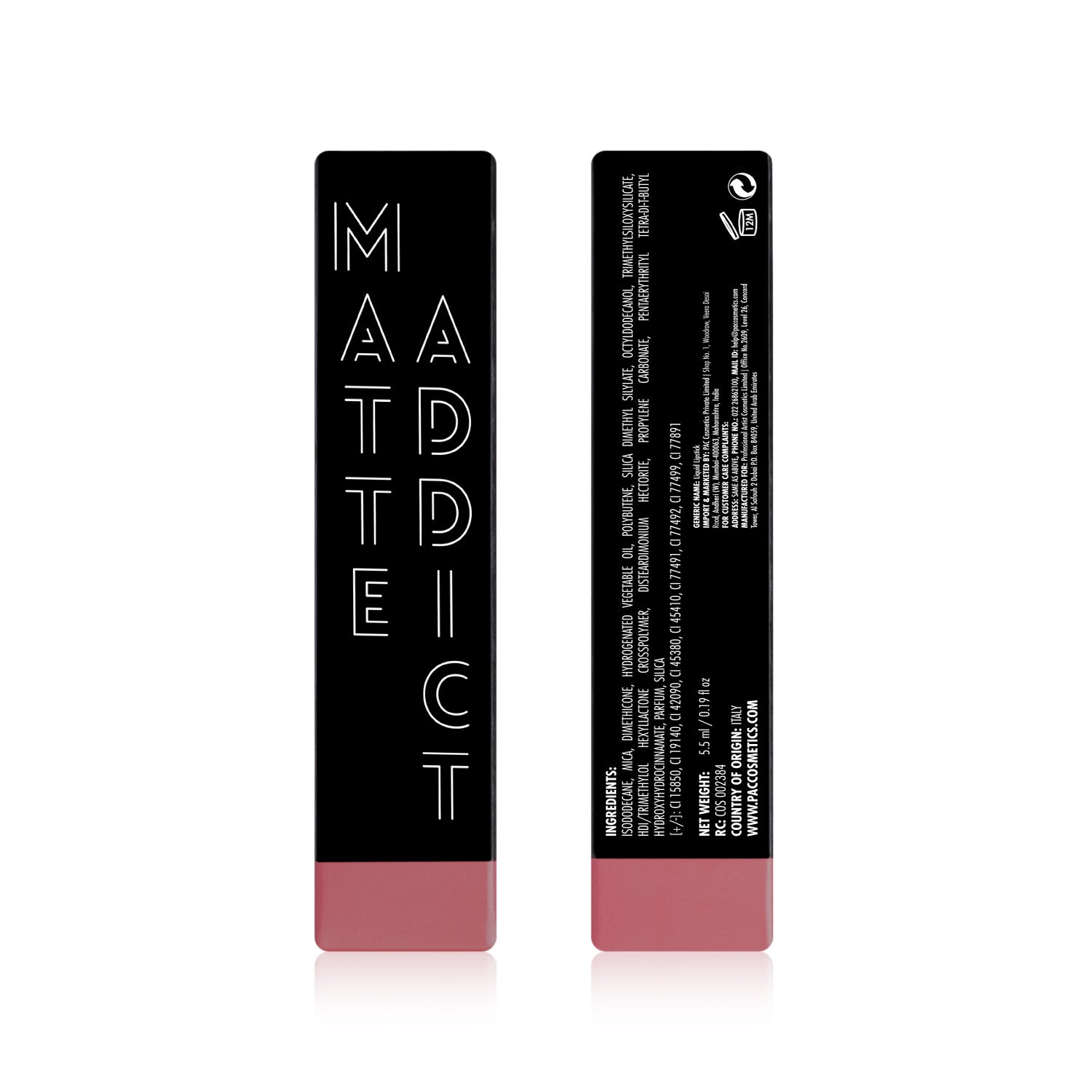 PAC Cosmetics Matte Addict #Size_5.5 ml+#Color_Capitvating
