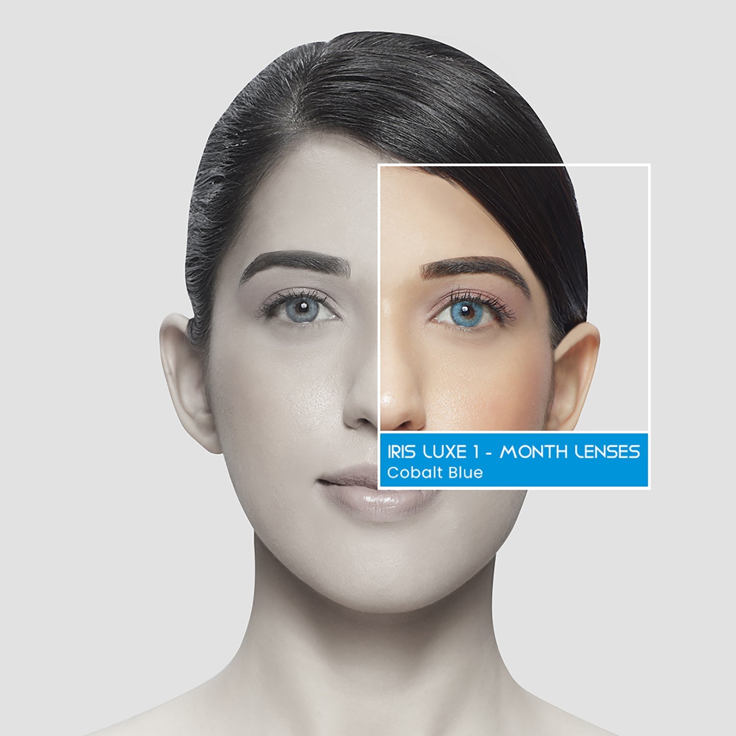 PAC Cosmetics IRIS LUXE One Month Lenses (1 Pair) #Color_Cobalt Blue