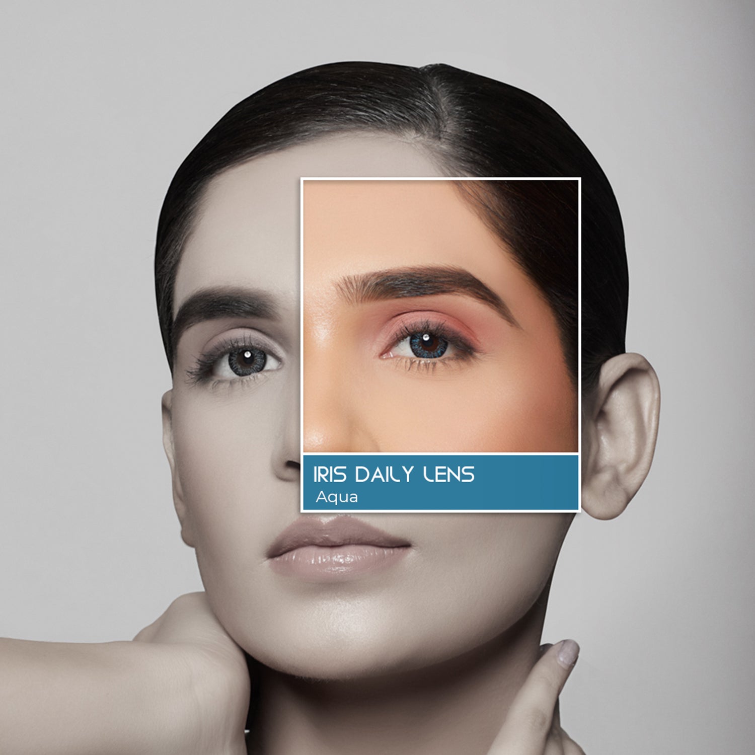 PAC Cosmetics IRIS Premium Contact Lenses (1 Pairs) #Color_Aqua