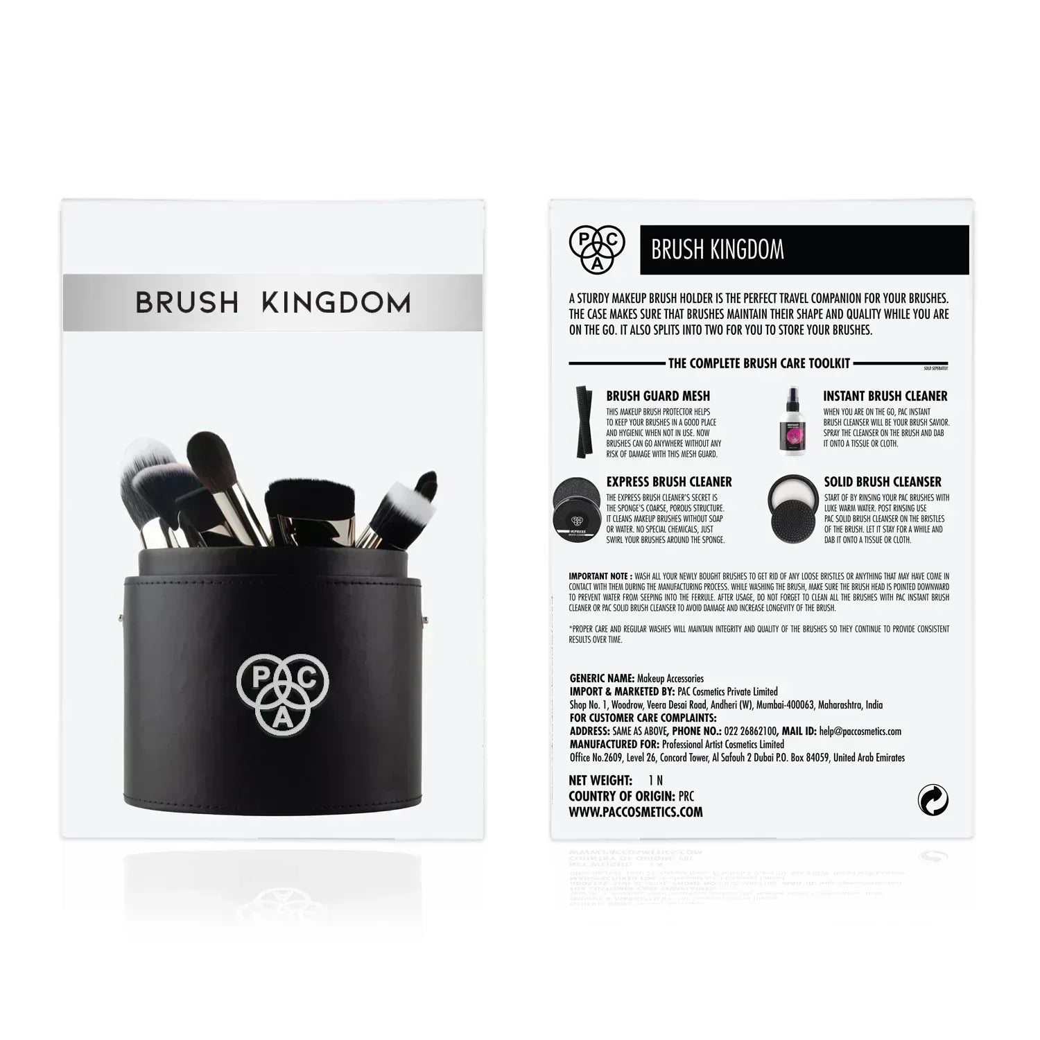 PAC Cosmetics Brush Kingdom