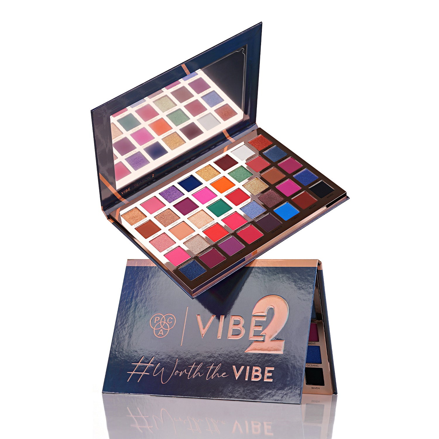 PAC Cosmetics VIBE Shadow X40 (1.2 gm) - Season 2