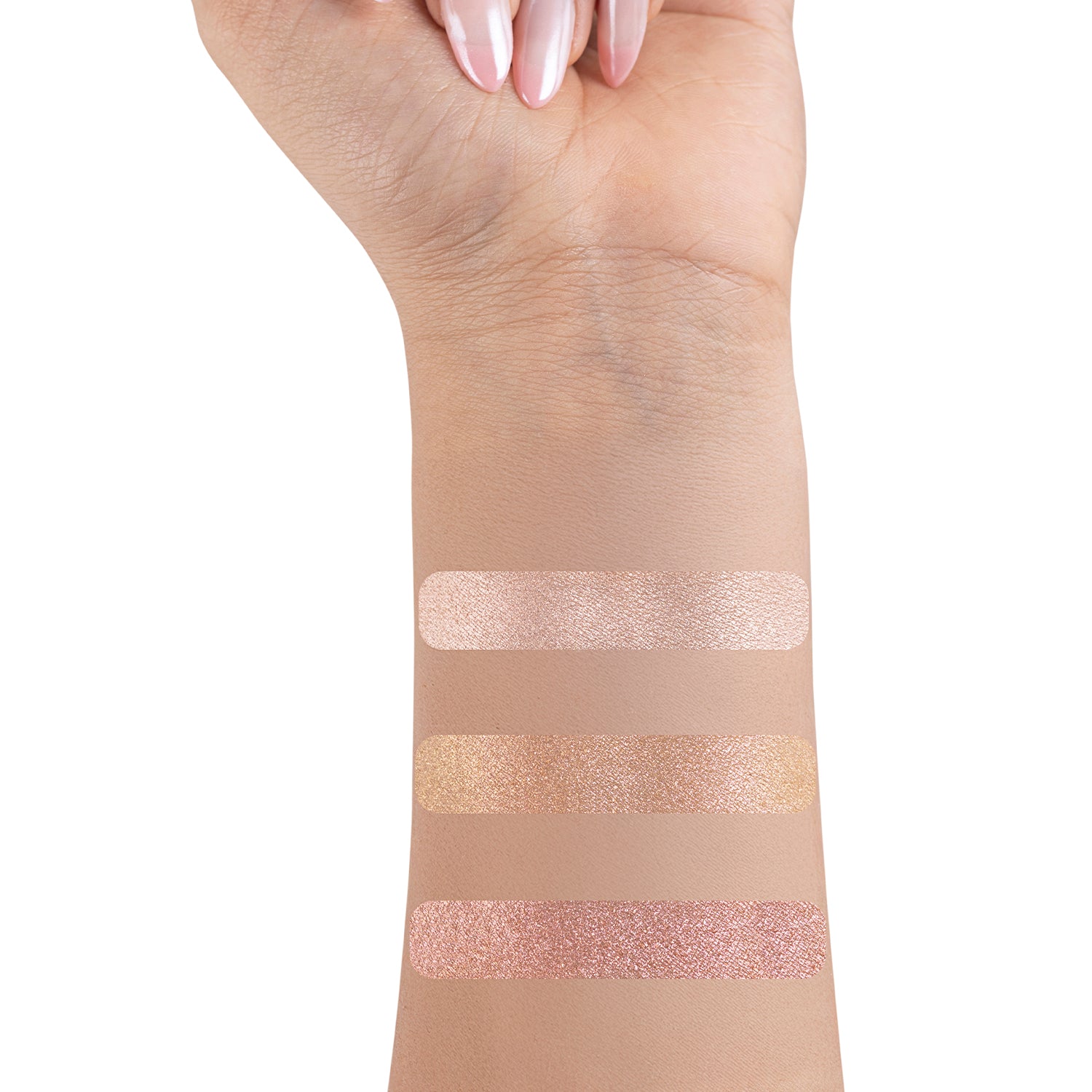 PAC Cosmetics Trio Glow Highlighter X3 (4 gm) #Color_PInk