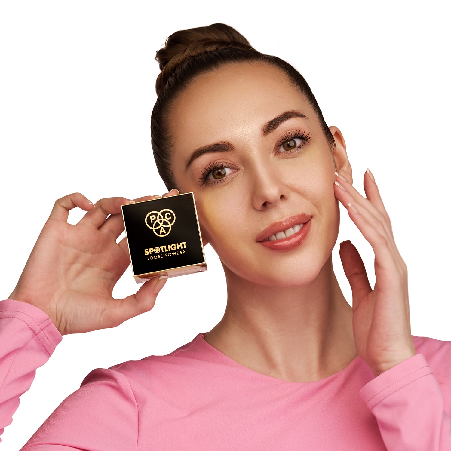 PAC Cosmetics Spotlight Loose Powder (9 gm) #Color_Pink