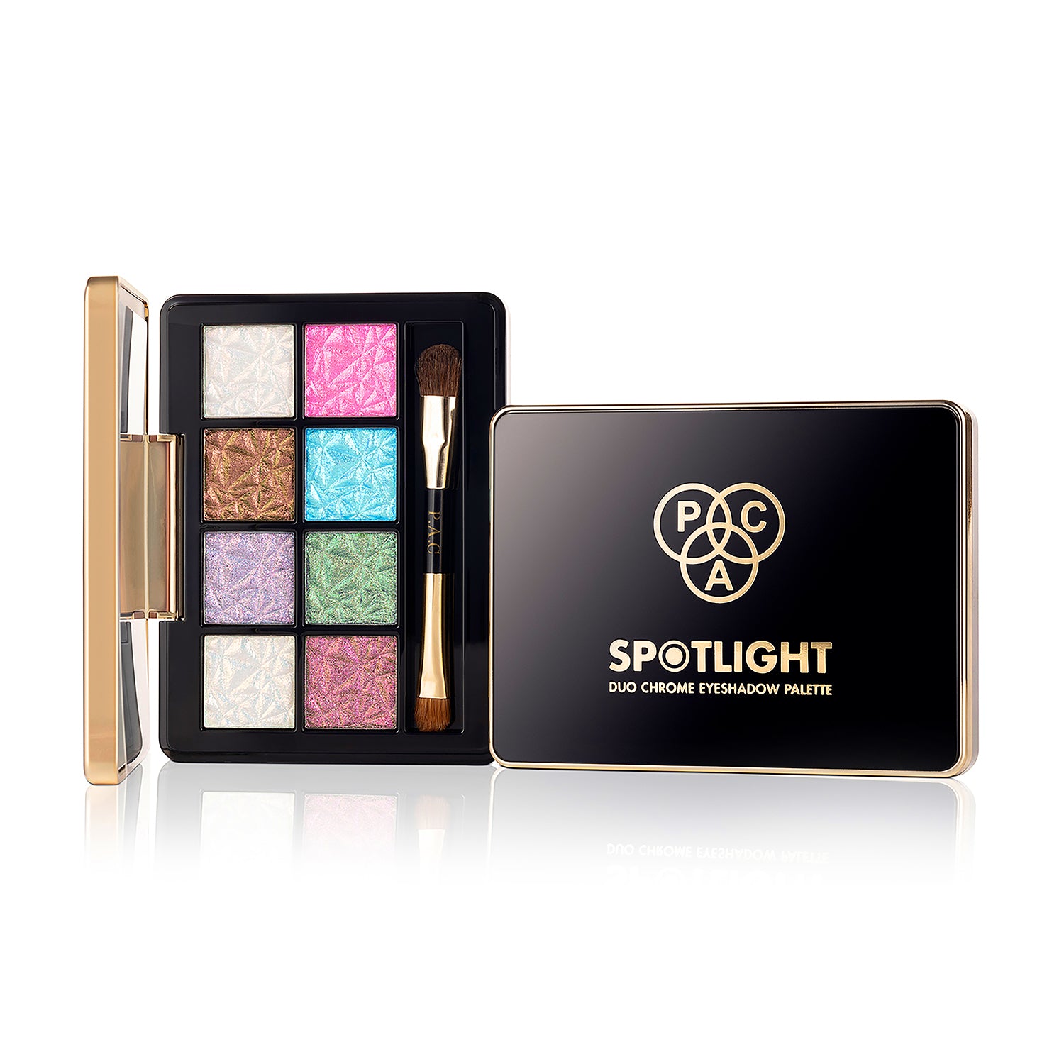 PAC Cosmetics Spotlight Duo Chrome Eyeshadow Palette Season 2
