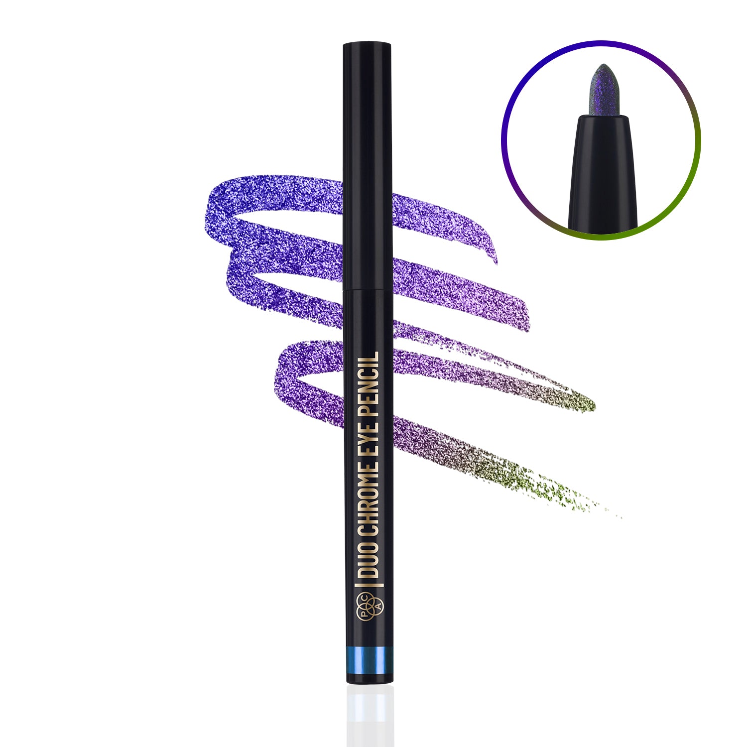 PAC Duo Chrome Eye Pencil #Color_Royal Blue