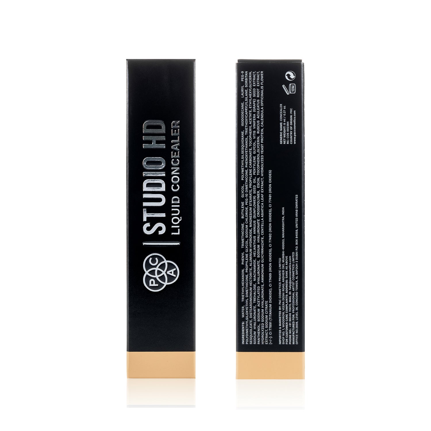 PAC Studio HD Liquid Concealer #Color_HD LIGHT 140