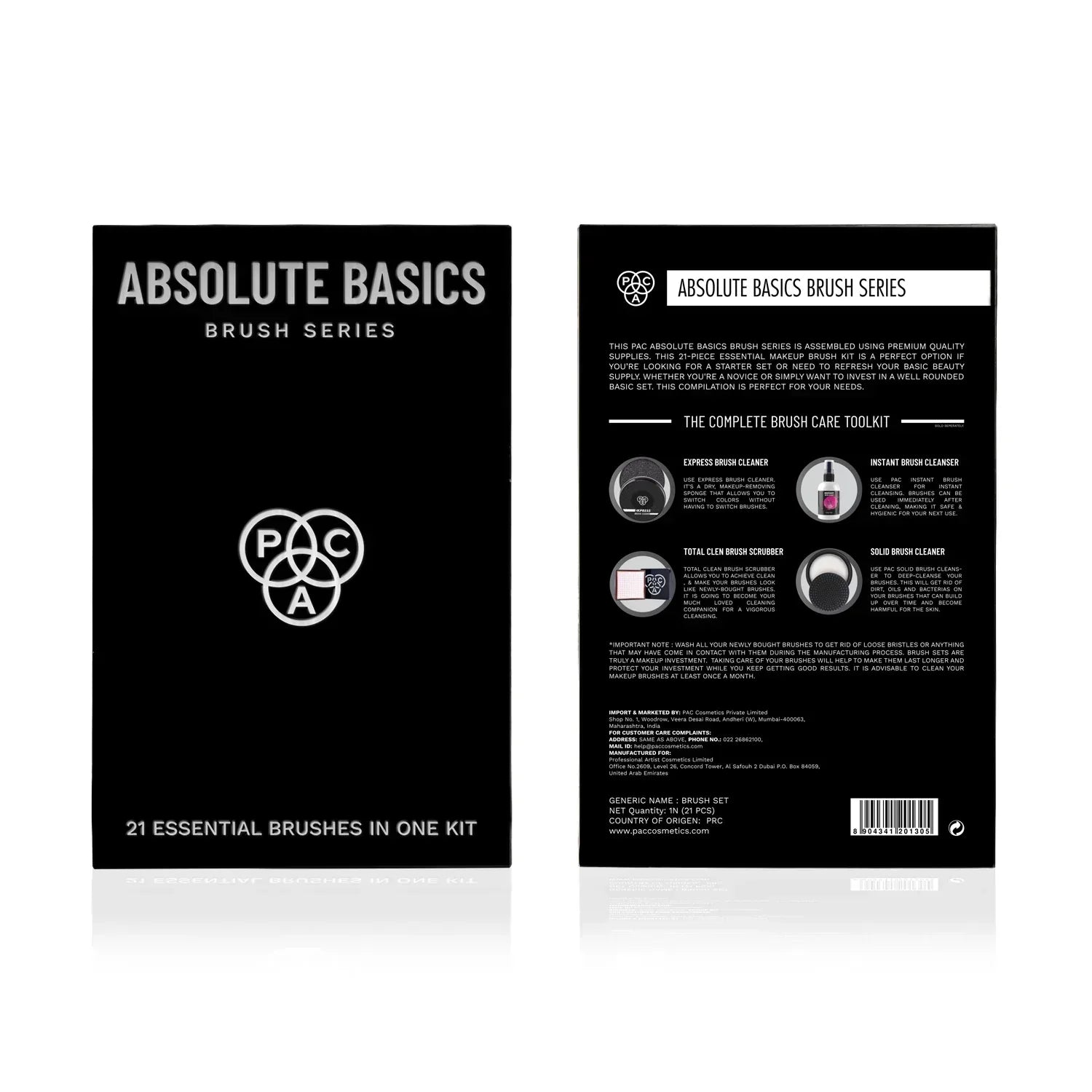 PAC Absolute Basics Brush Series 21 Brush Series