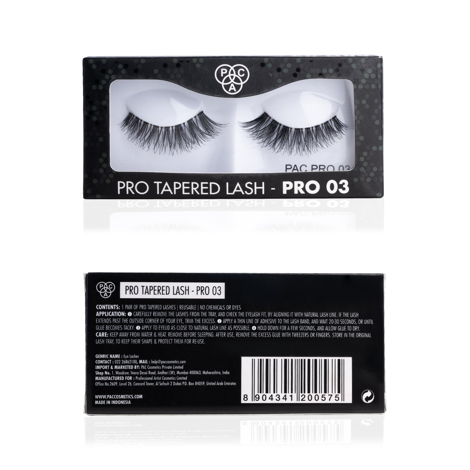 PAC Cosmetics Faux Mink Lash (1 Pair) #Color_PRO03