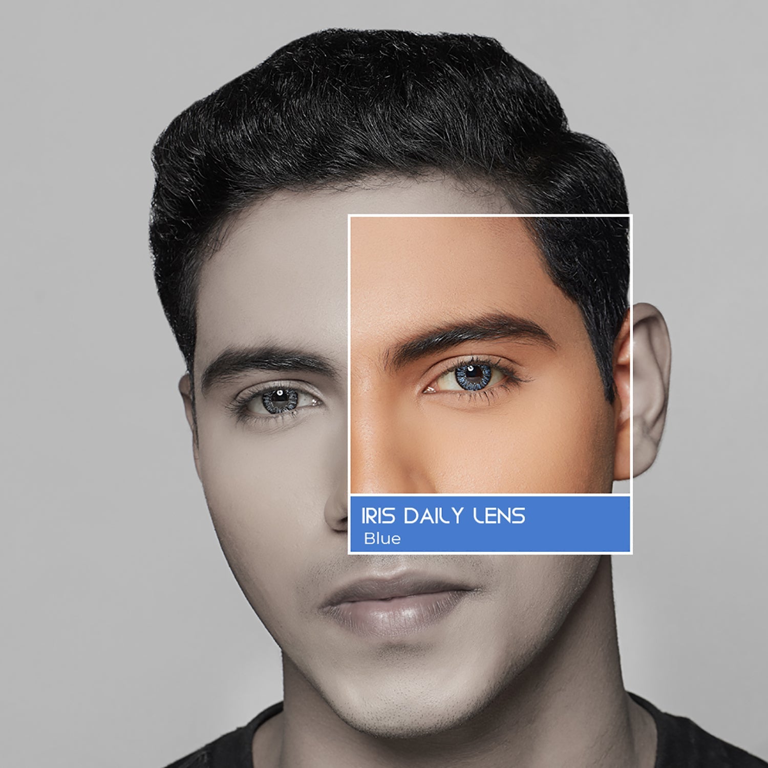 PAC Cosmetics IRIS Premium Contact Lenses (1 Pairs) #Color_Blue