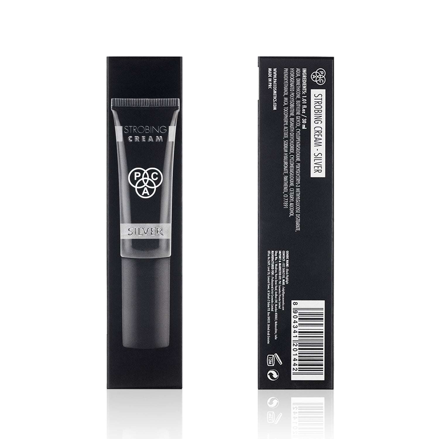 PAC Cosmetics Strobing Cream #Size_30 ml+#Color_Silver
