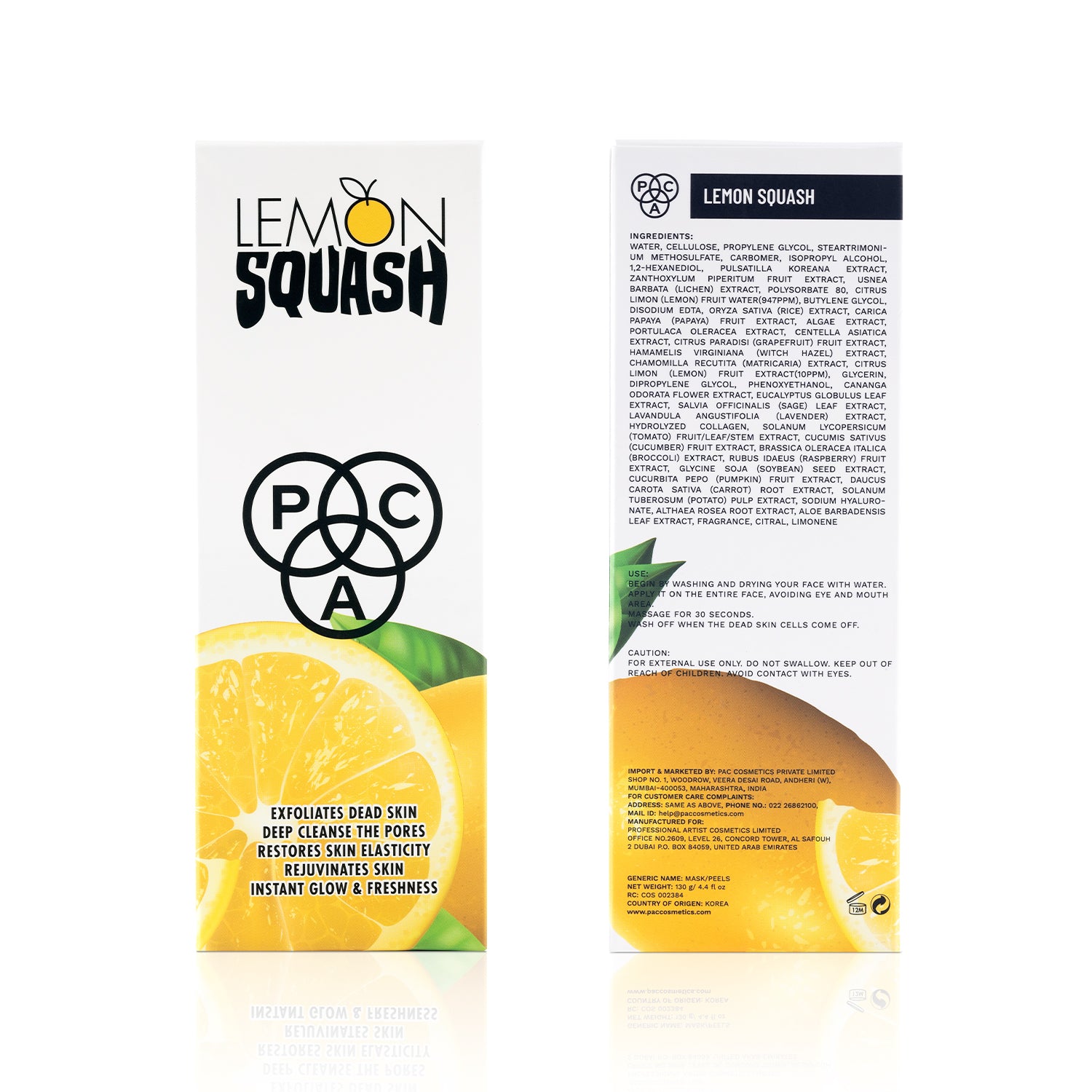PAC Cosmetics Lemon Squash Exfoliator (130 ml)