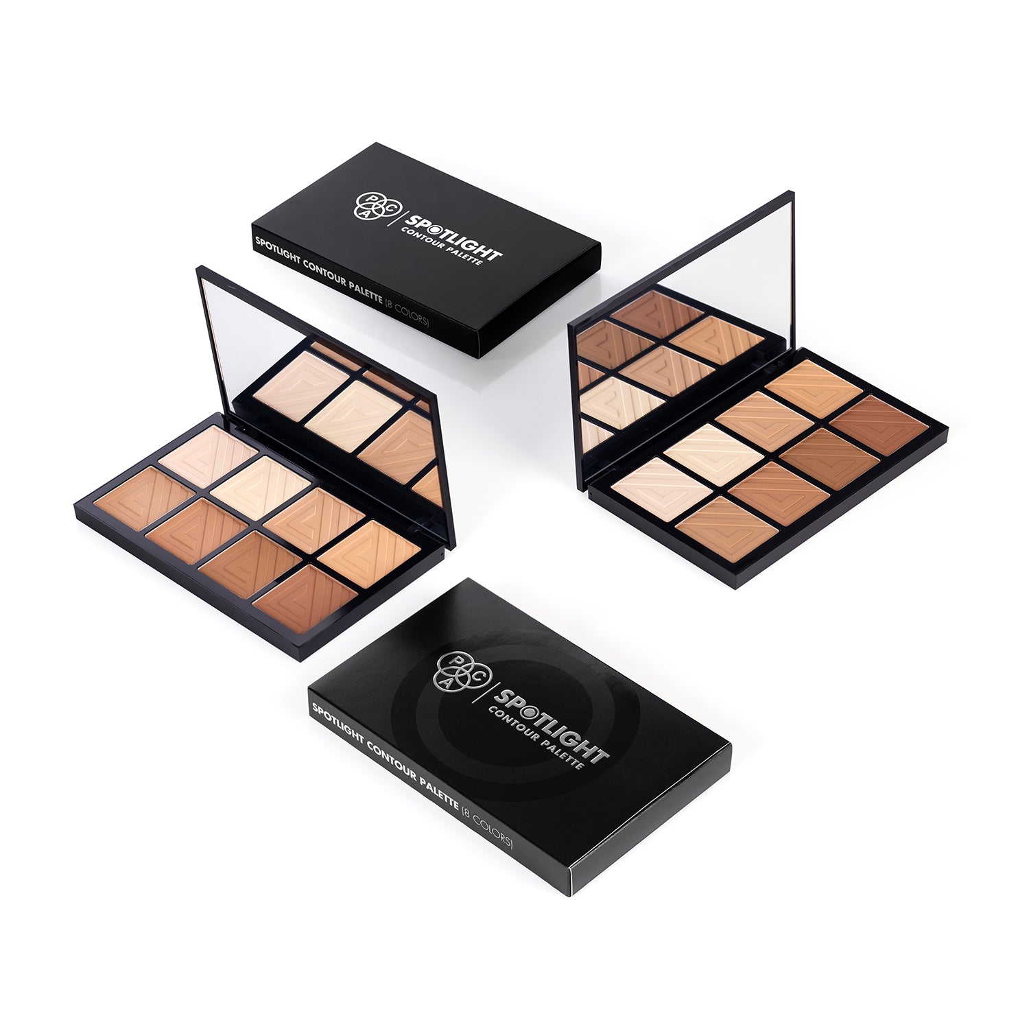 PAC Cosmetics Spotlight Contour Palette X8 (16 gm )
