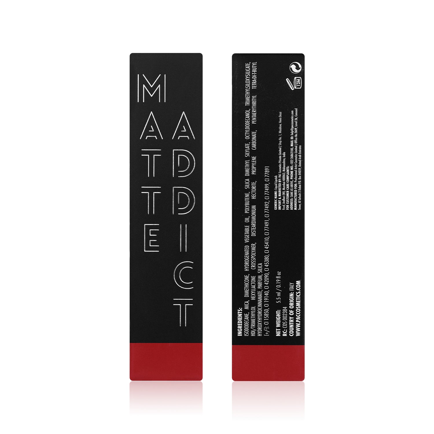 PAC Cosmetics Matte Addict #Size_5.5 ml+#Color_Troublesome