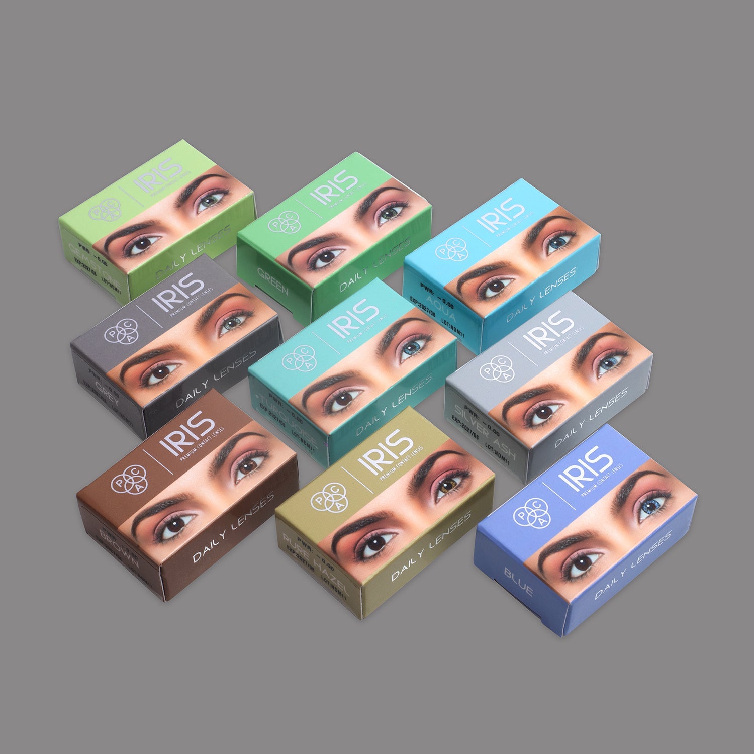 PAC Cosmetics IRIS Premium Contact Lenses (1 Pairs)