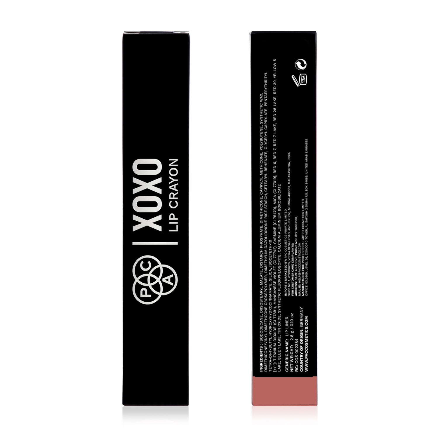 PAC Cosmetics XOXO Lip Crayon #Color_Soulmate
