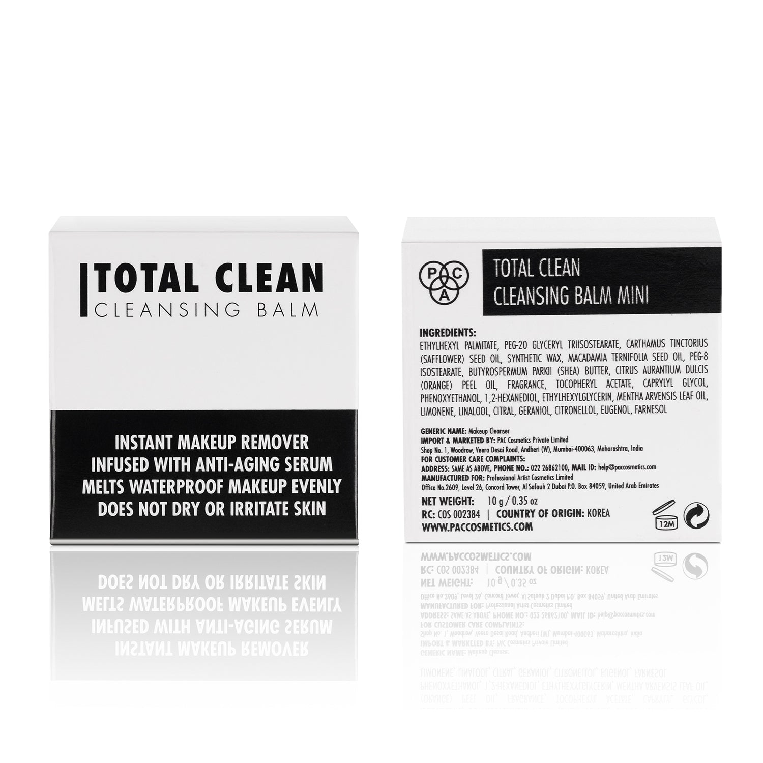 PAC Cosmetics Total Clean Cleansing Balm #Size_10 gm