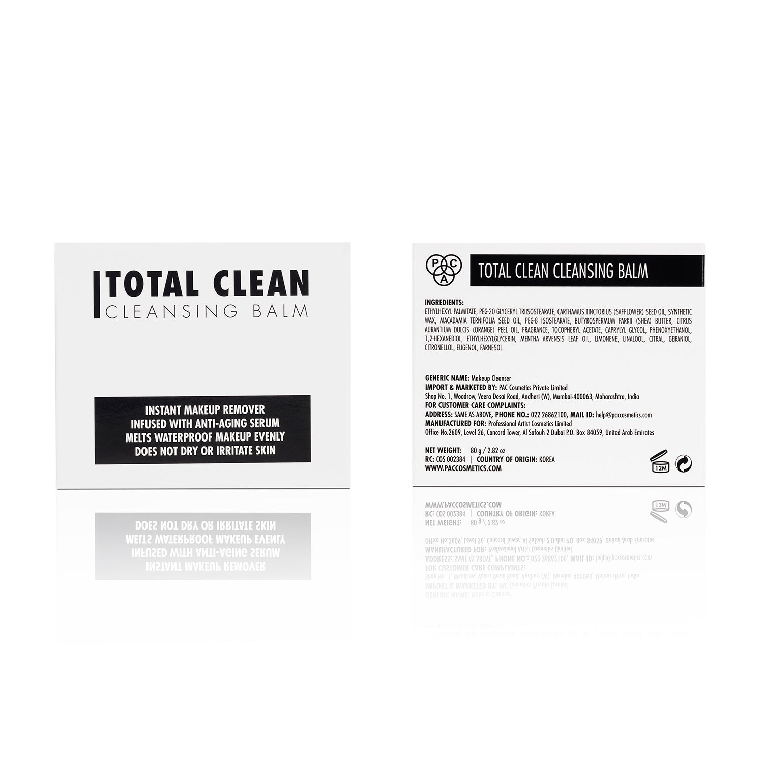 PAC Cosmetics Total Clean Cleansing Balm #Size_80 gm