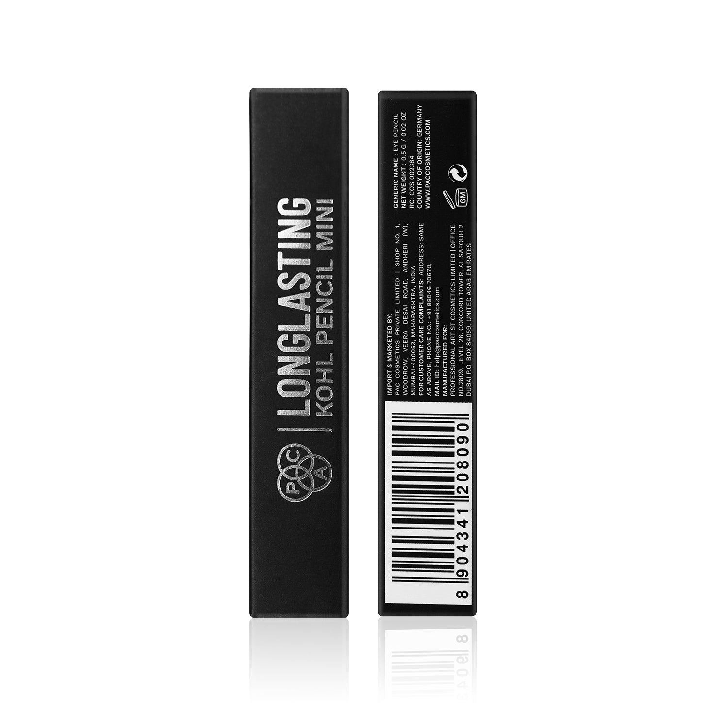 PAC Cosmetics Longlasting Kohl Pencil #Size_0.5 gm