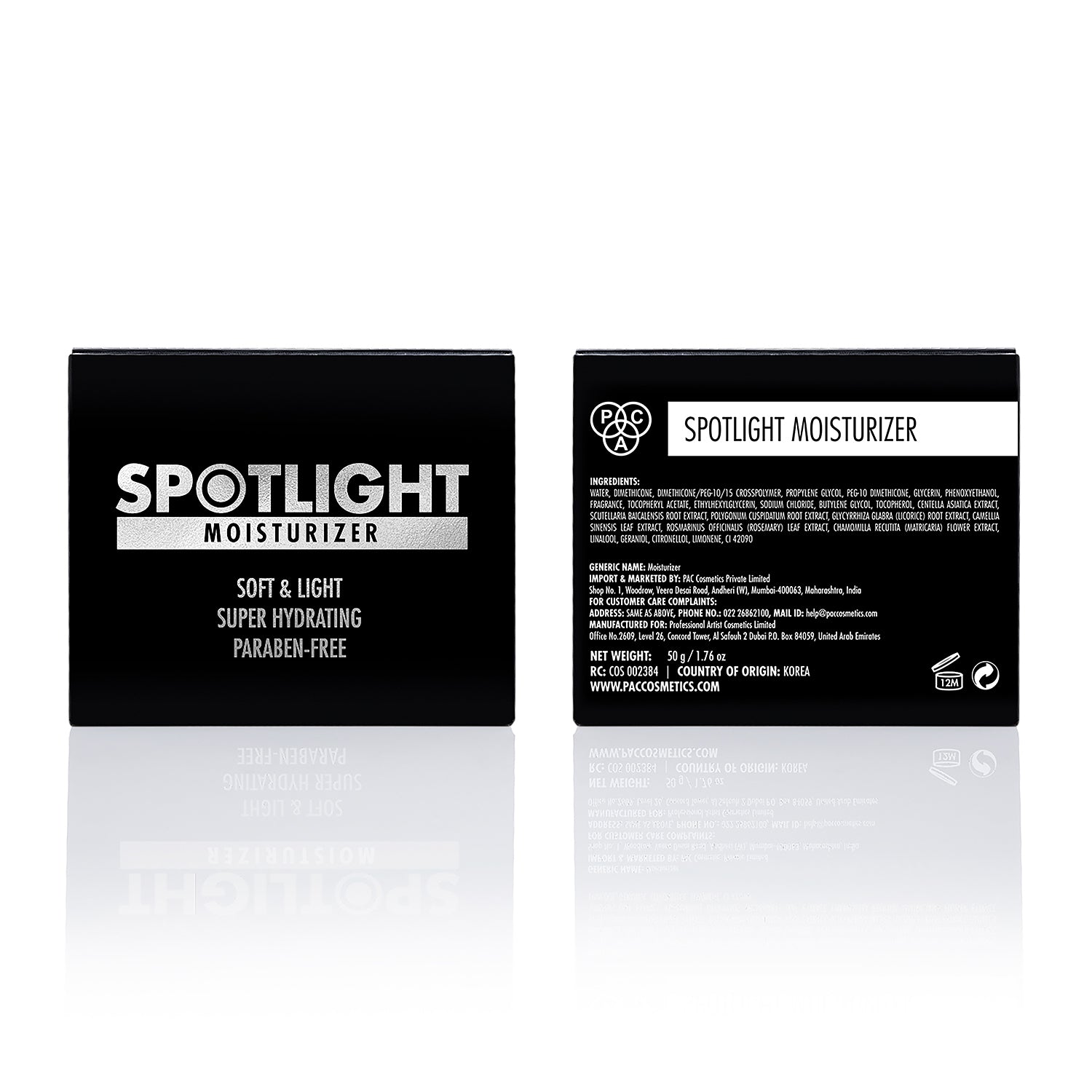 PAC Cosmetics Spotlight Moisturizer (50 gm)