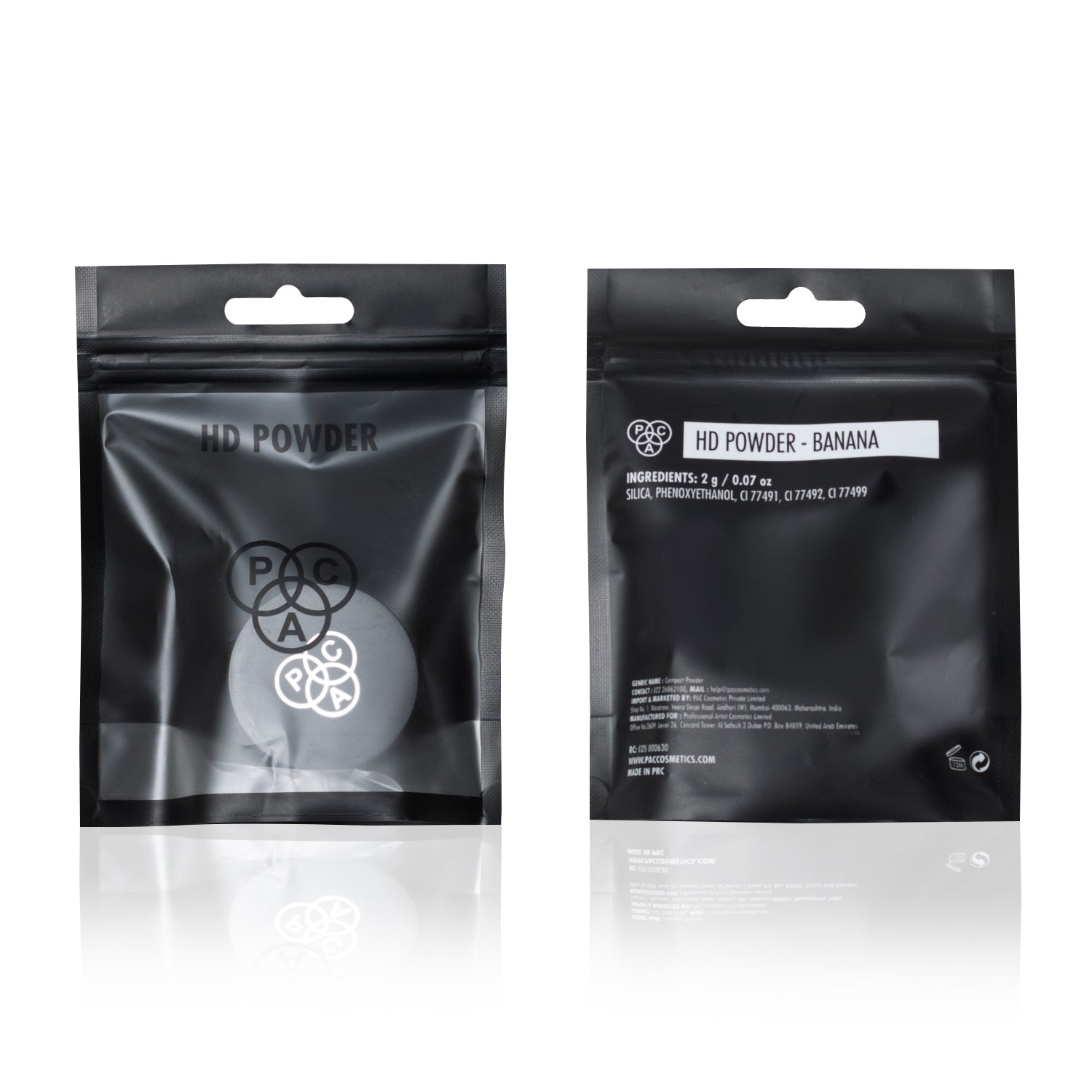 PAC Cosmetics HD Powder #Size_2 gm+#Color_Banana