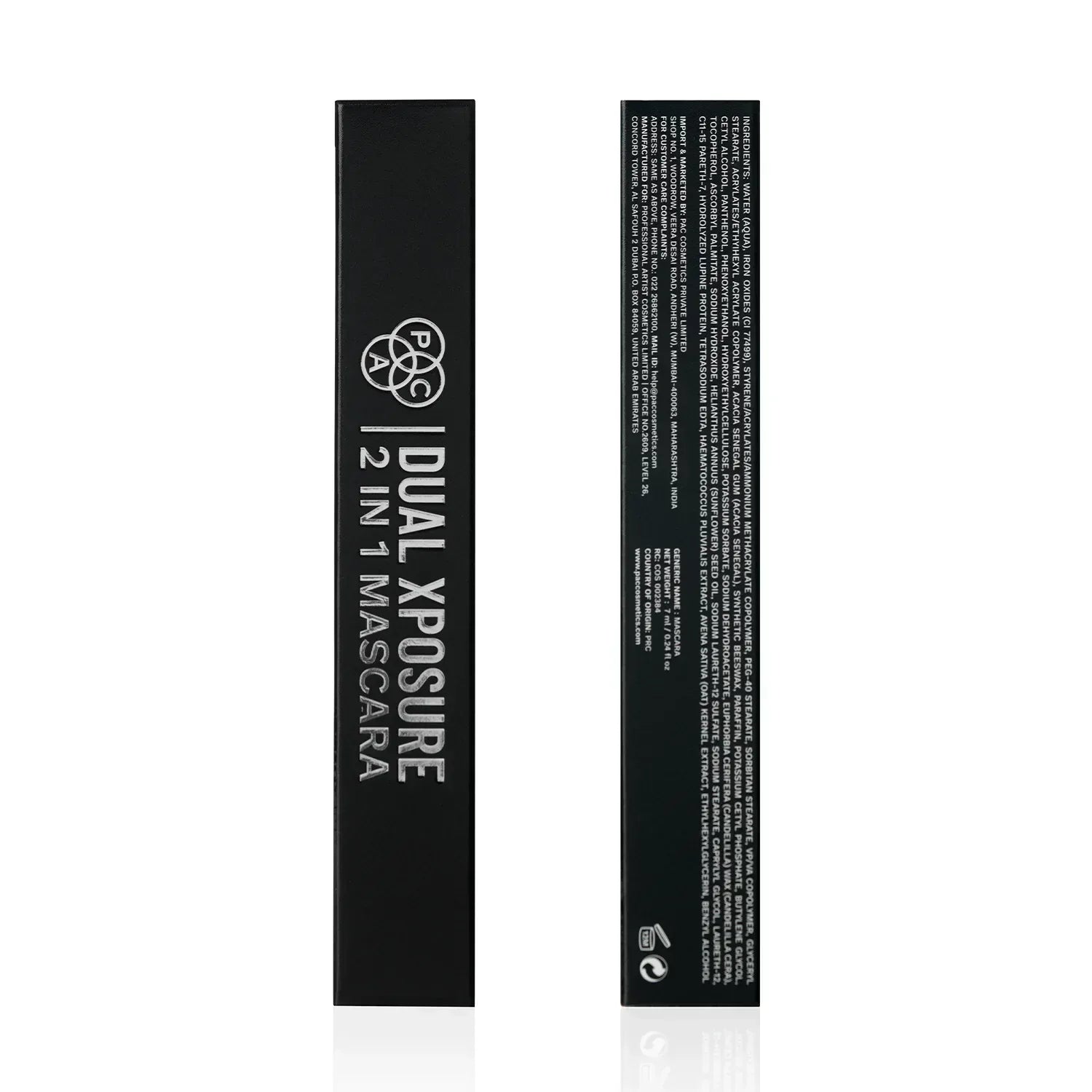 PAC Cosmetics Dual Xposure Mascara (7 ml)