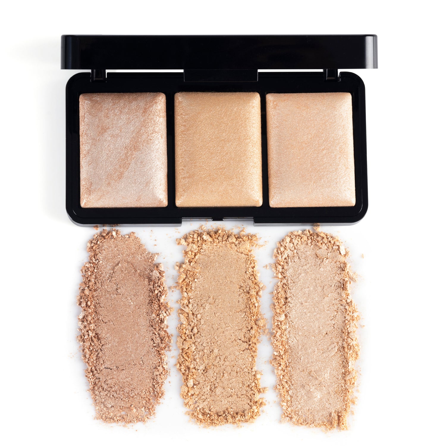 PAC Cosmetics Trio Glow Highlighter X3 (4 gm) #Color_Gold