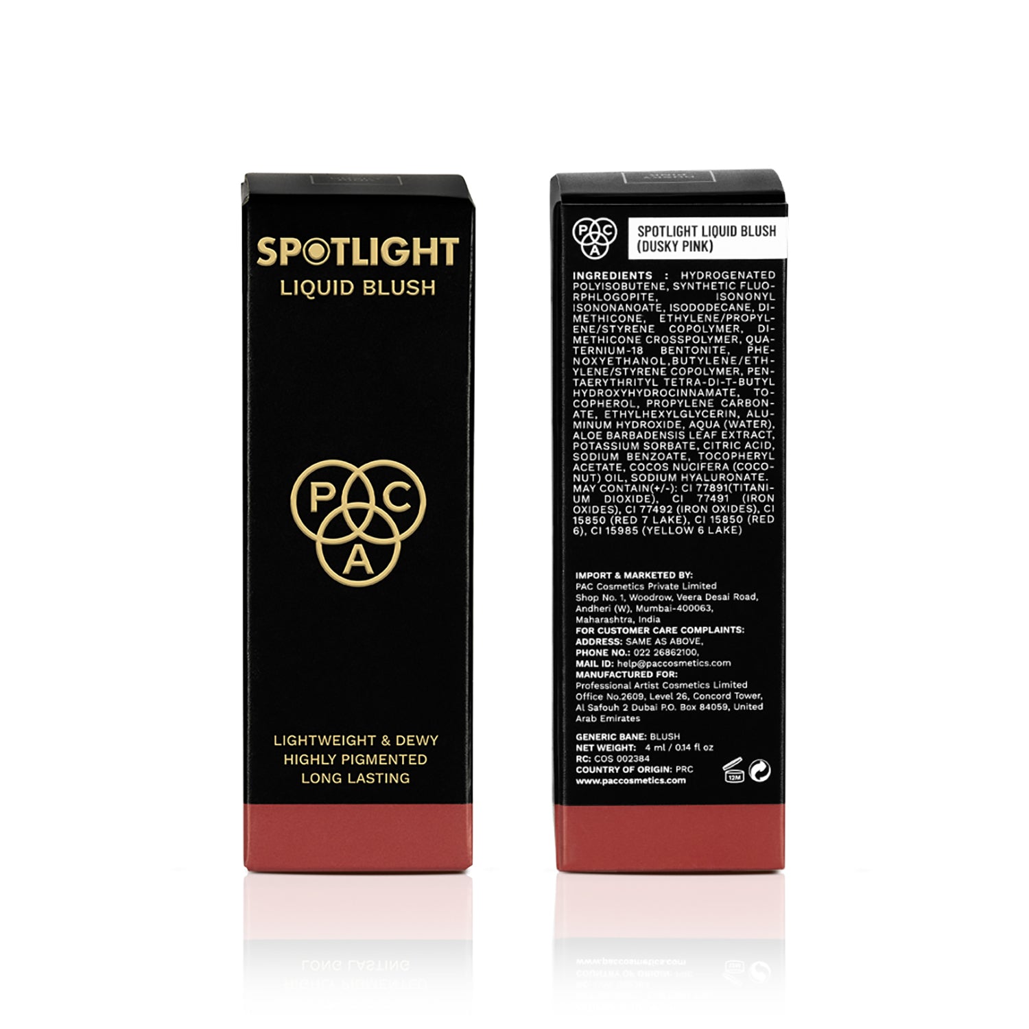 Pac Cosmetics Spotlight Liquid Blush #Color_Dusty Pink