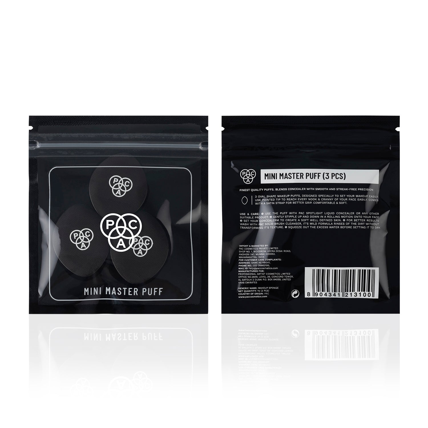 PAC Mini Master Puff  3 Pcs