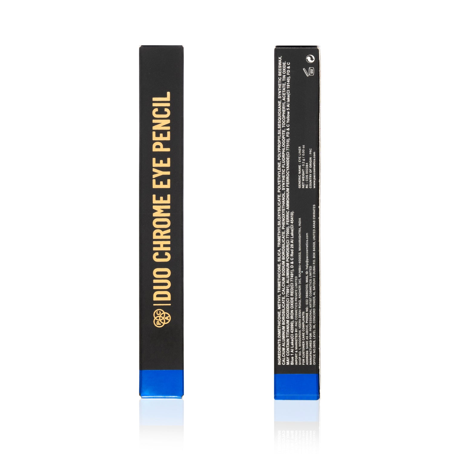 PAC Duo Chrome Eye Pencil #Color_Royal Blue