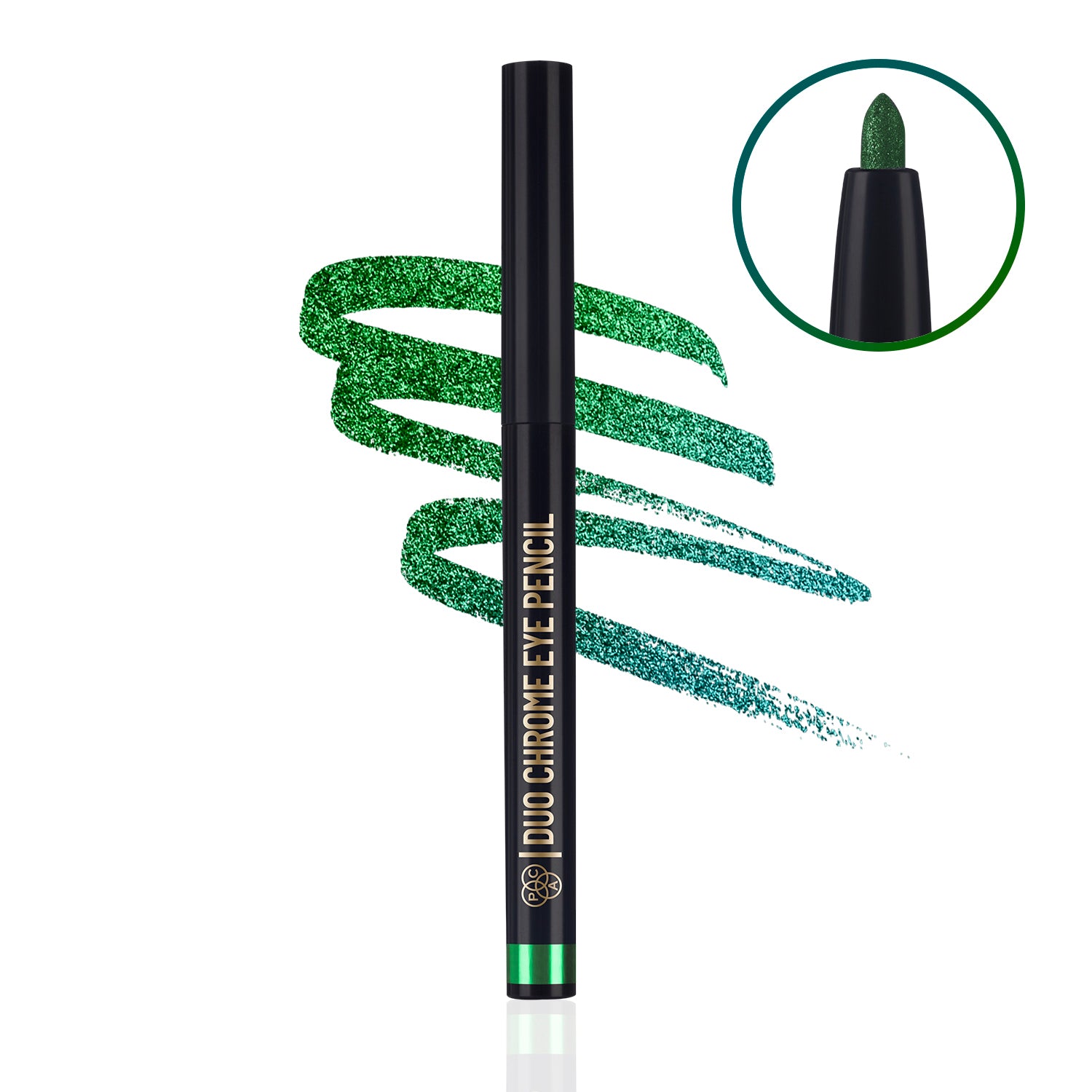 PAC Duo Chrome Eye Pencil #Color_Emerald