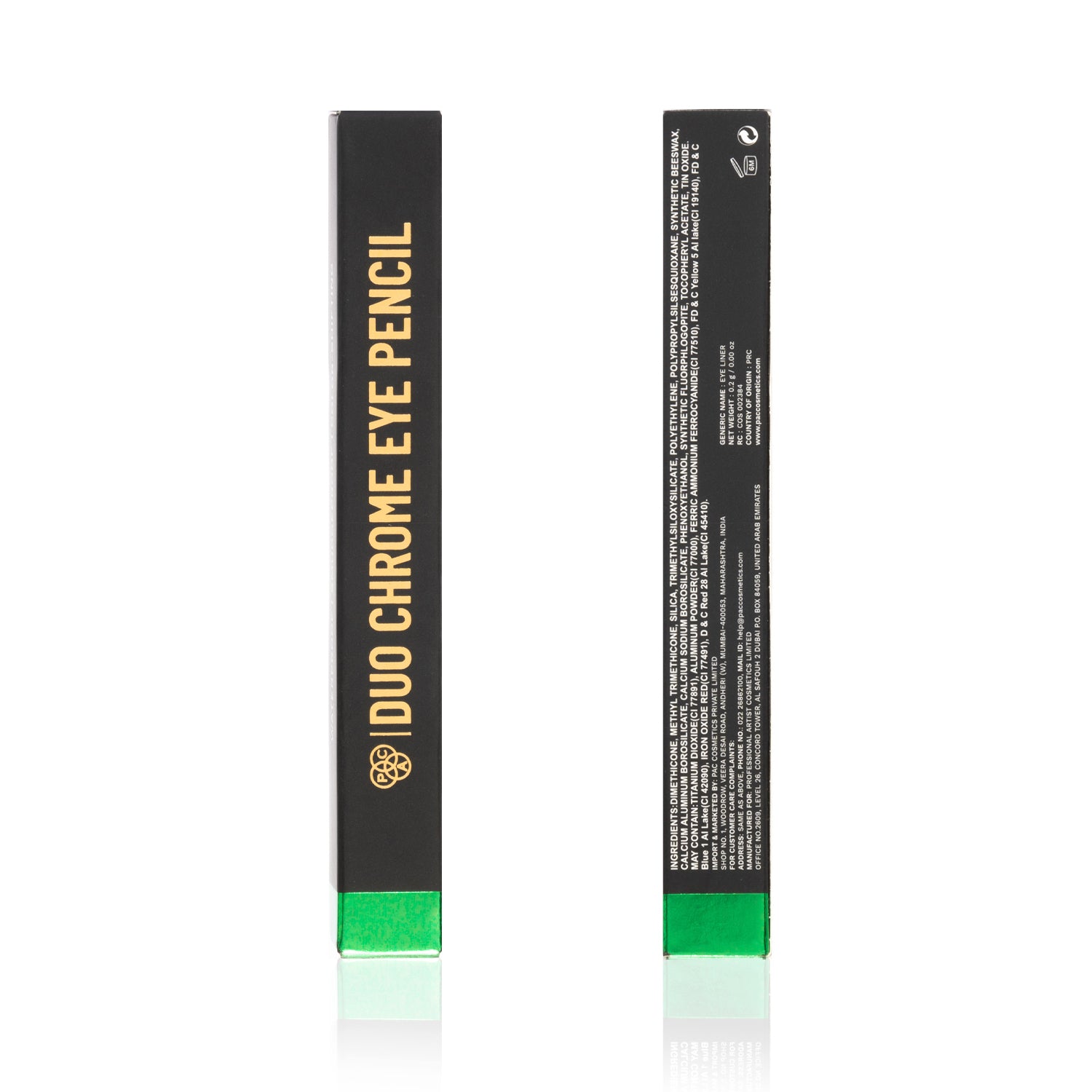 PAC Duo Chrome Eye Pencil #Color_Emerald