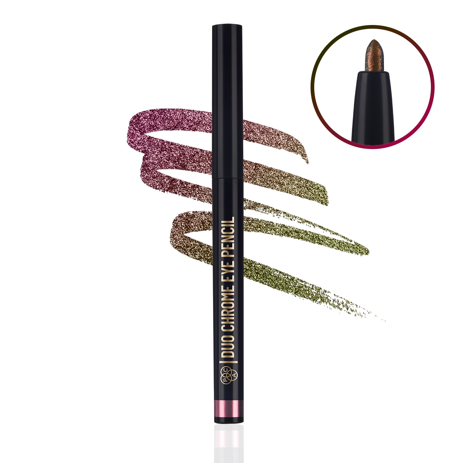 PAC Duo Chrome Eye Pencil #Color_Copper