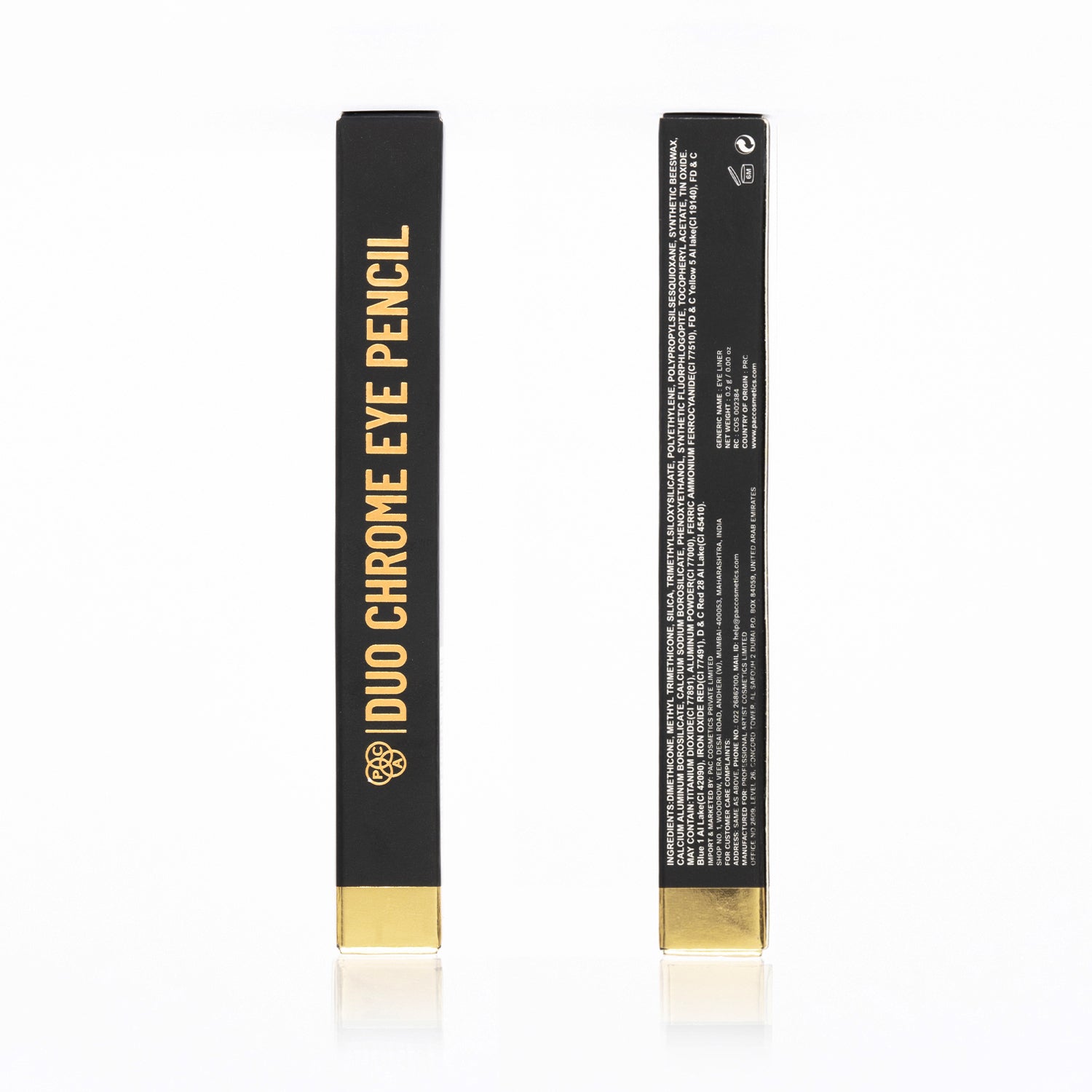 PAC Duo Chrome Eye Pencil #Color_Gold
