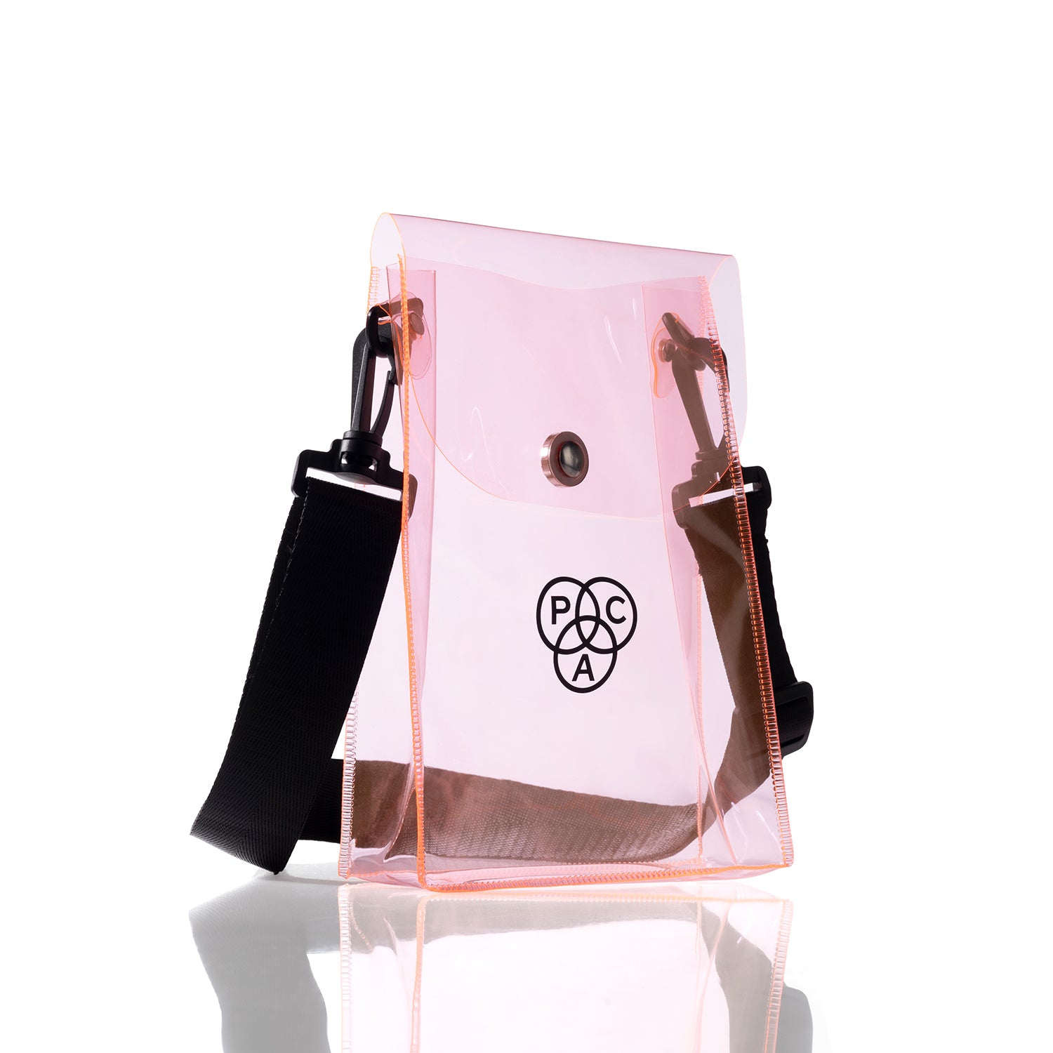 PAC Mini Transparent Makeup Sling Bag  #Color_Pink