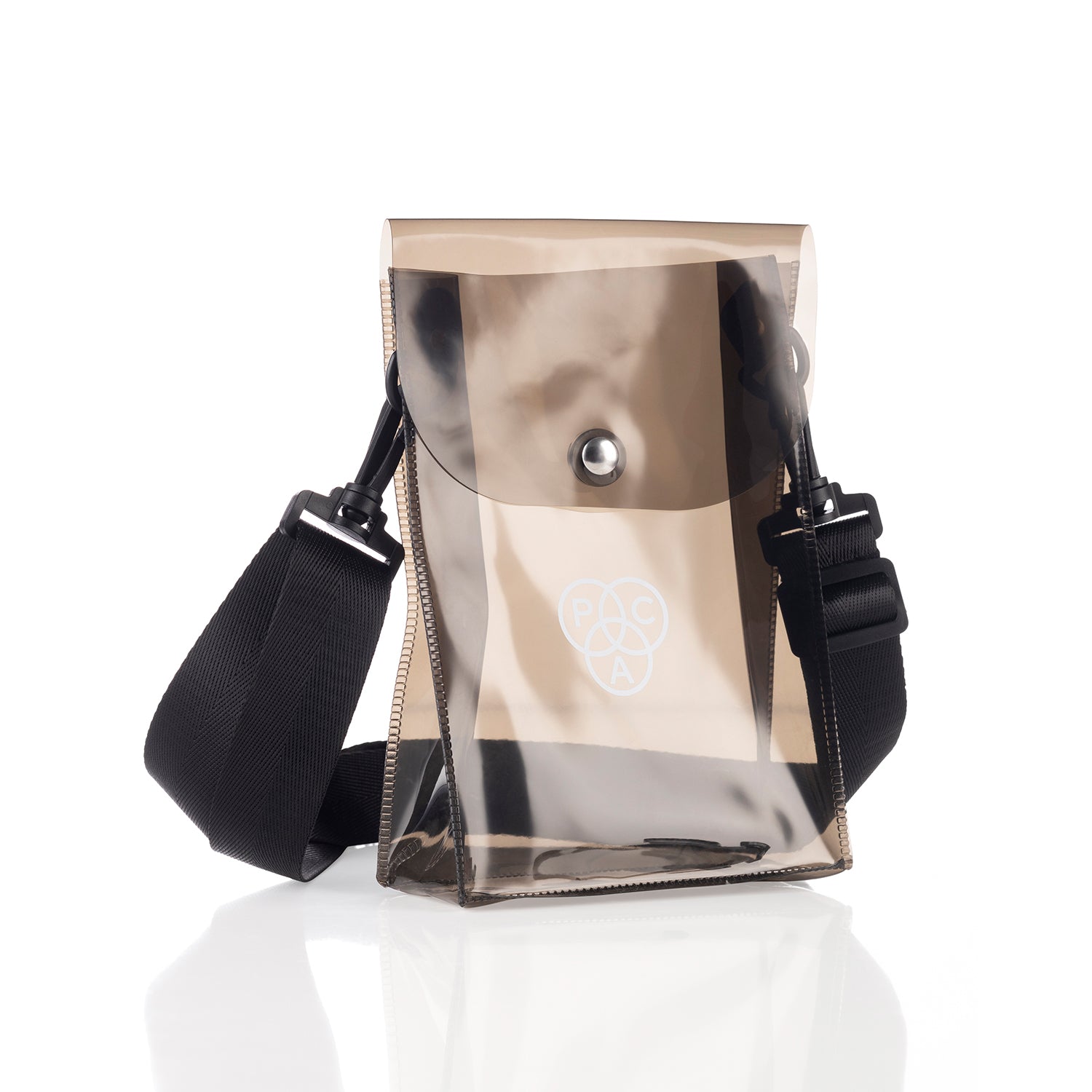 PAC Mini Transparent Makeup Sling Bag  #Color_Black