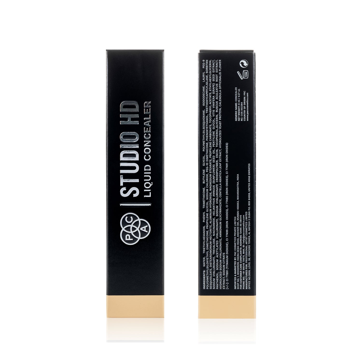 PAC Studio HD Liquid Concealer #Color_HD MEDIUM 240