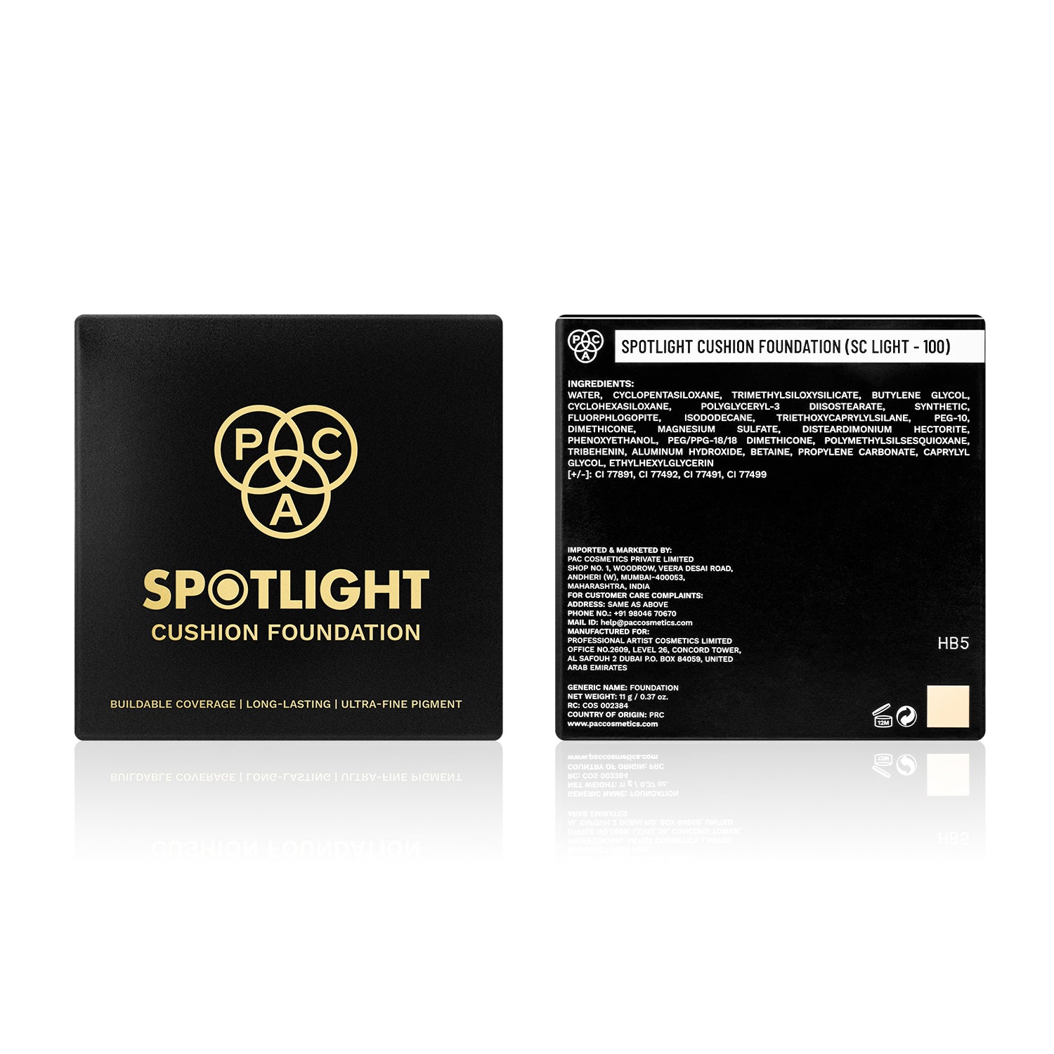 PAC Spotlight Cushion Foundation #Color_SC Light 100