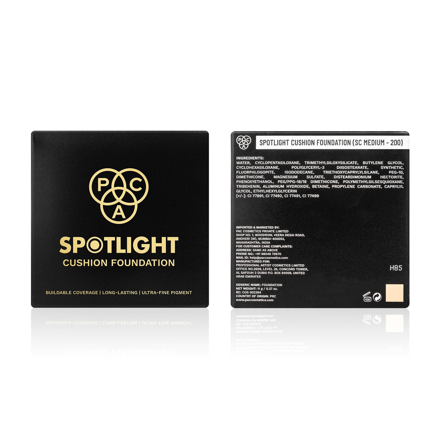 PAC Spotlight Cushion Foundation #Color_SC Medium 200